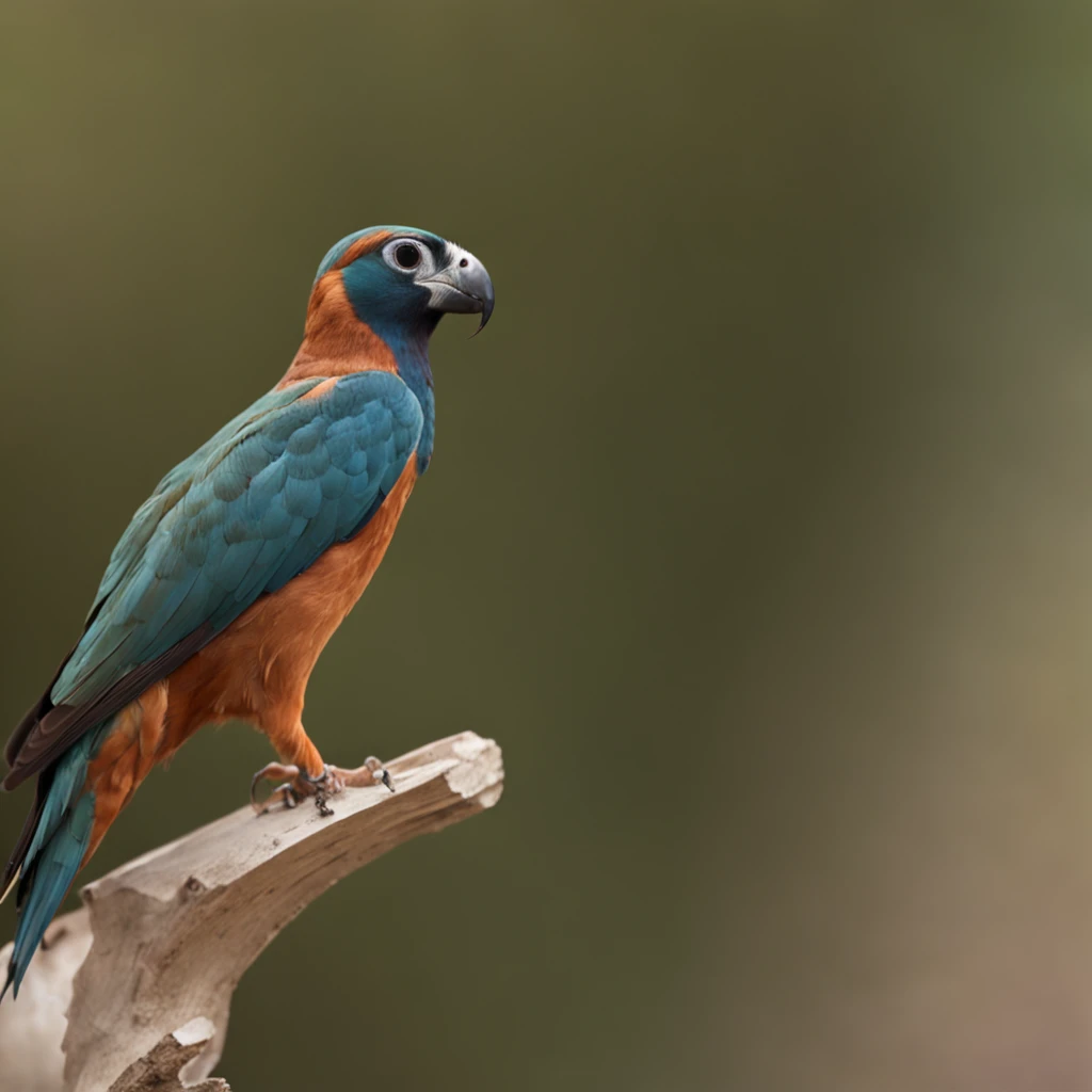 a blind person using a stick as a guide but of various colors and a blue sky with birds flying and a clear sun