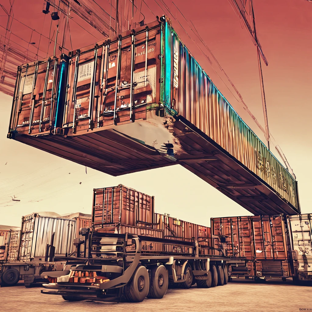 Container enferrujado