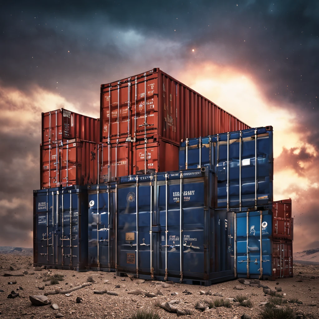 Container enferrujado