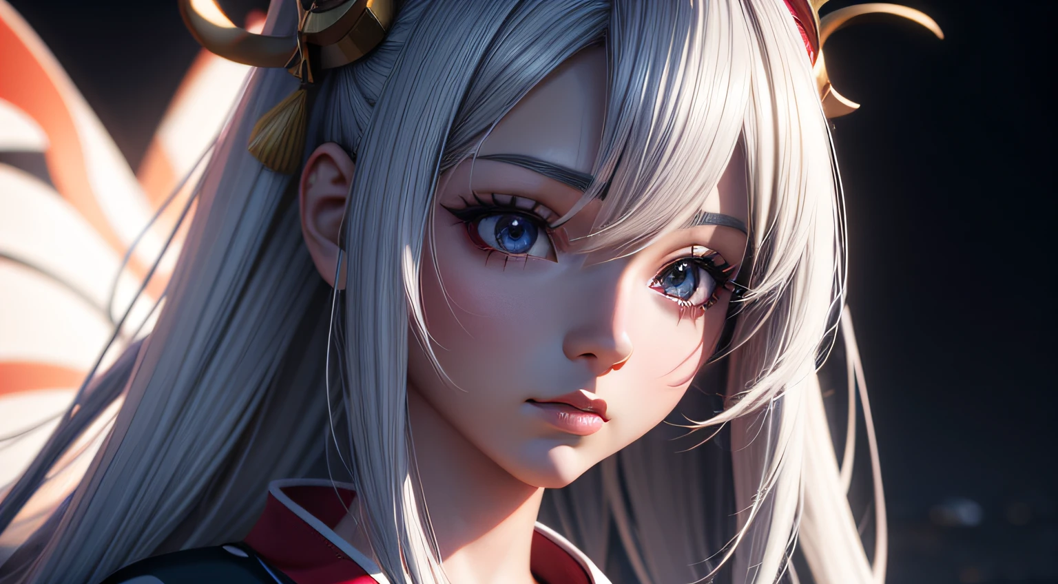 Garota inocente de anime de corpo inteiro com cabelo loiro com roupas longas estilo kimono branco posando para uma foto, arte cg anime suave, photorealistic anime girl rendering, Estilo de anime 3D realista, anime. soft lighting, Arte Digital Anime, Arte Digital Anime detalhada, Arte de anime realista, Advanced digital anime art, Estilo anime 4K, 3 d anime realista, Anime estilo 3D