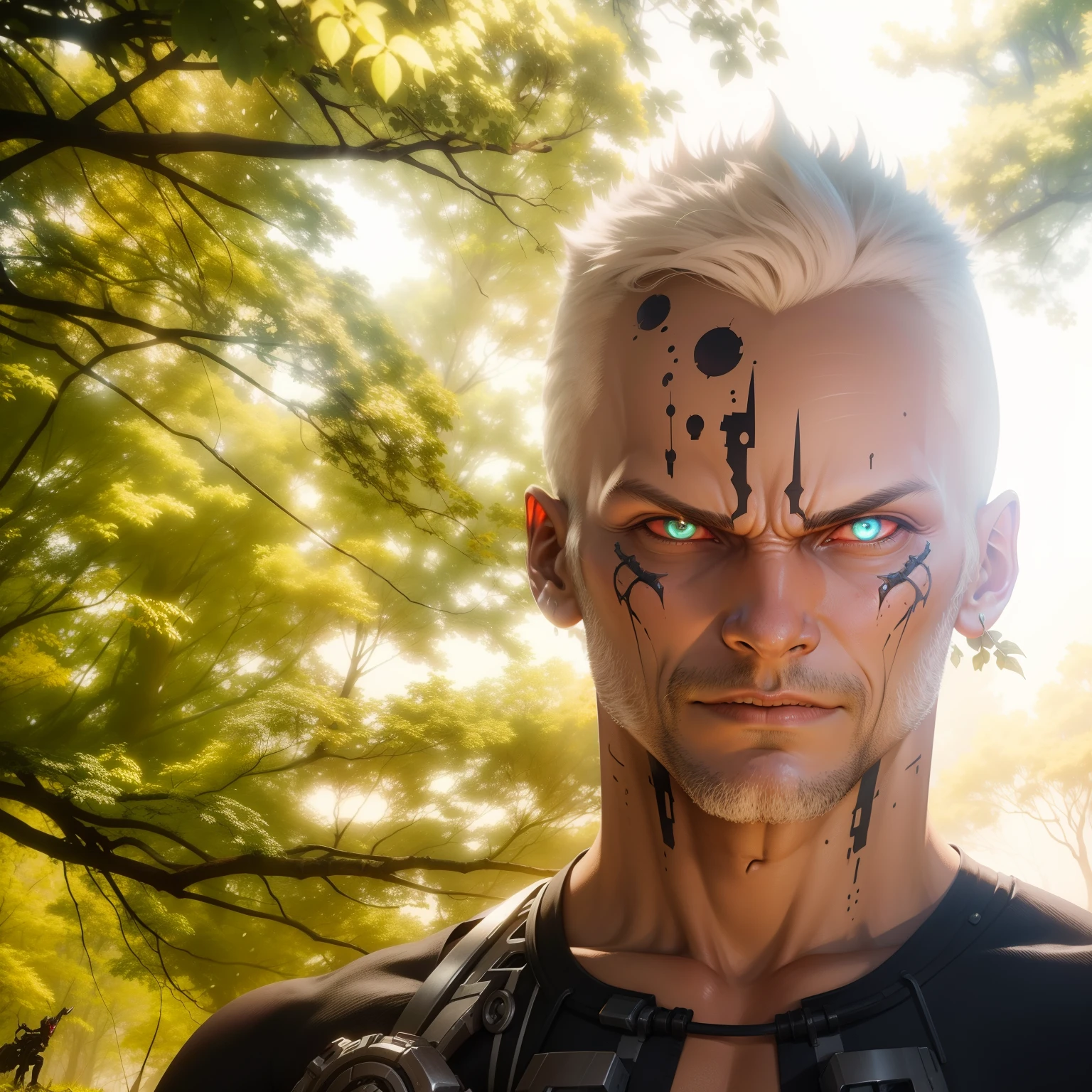 Demon biomechanic sci-fi