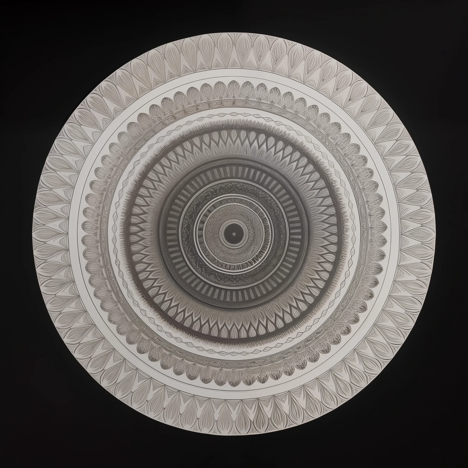 Uma mandala Grega, mandala art of Stephen Meakin, espelhar horizontal, espelhar vertical, simetrico