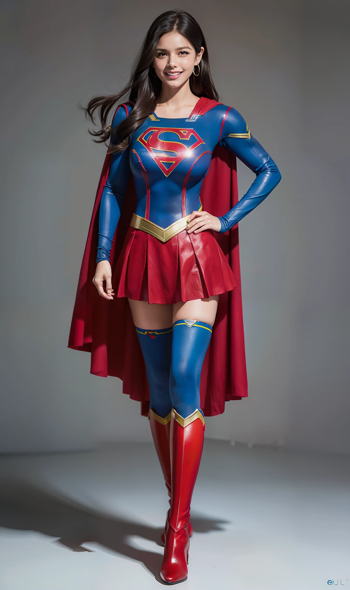 Clean your Supergirl logo