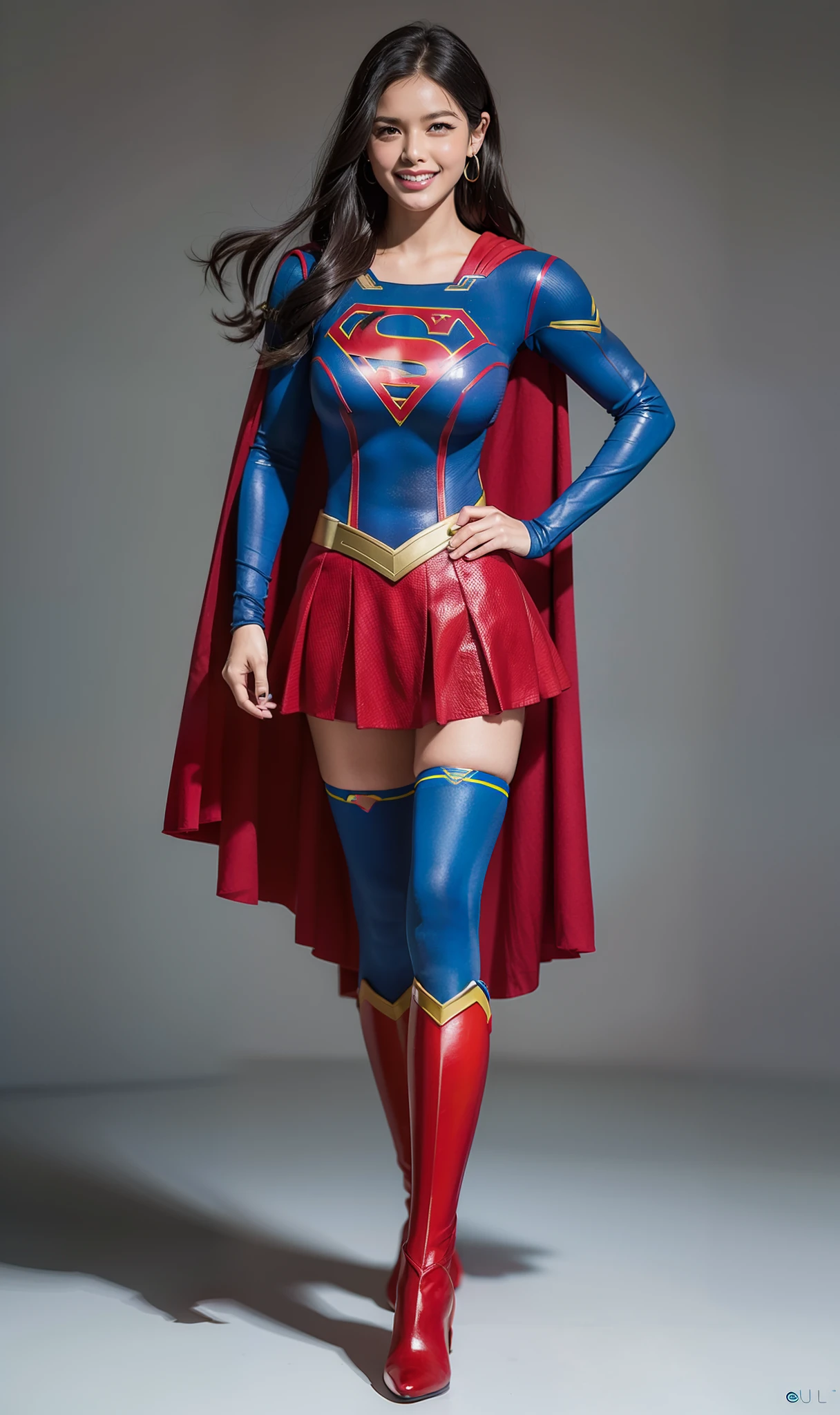 Clean your Supergirl logo