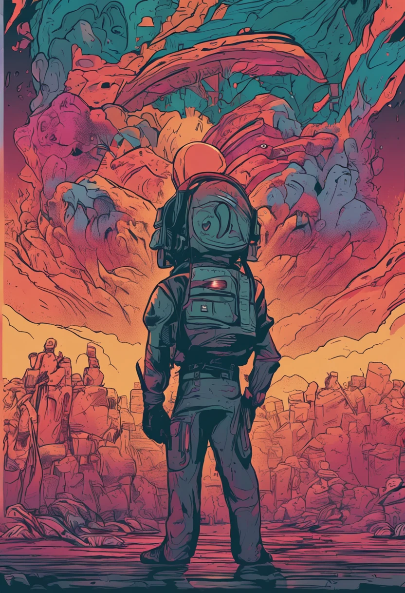 I want an image that gives an idea of anxiety