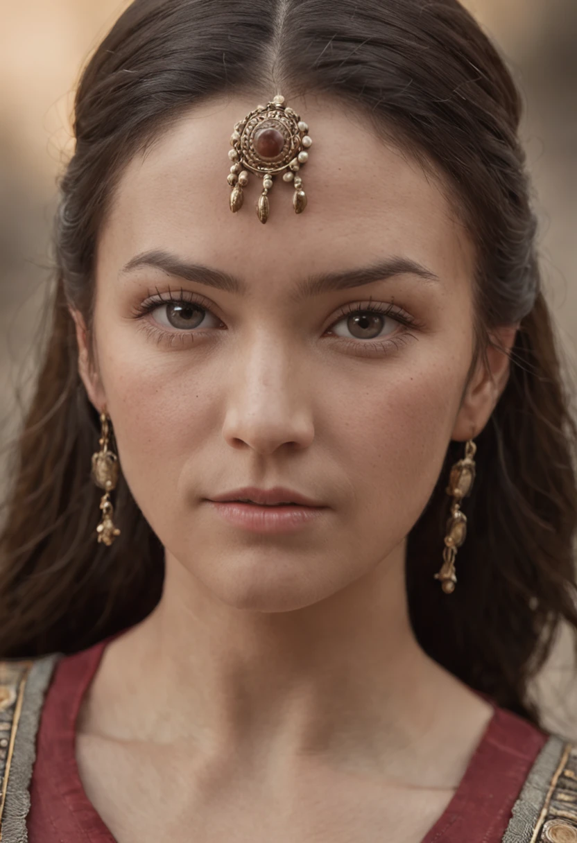 Ilustre Genghis Khan a cavalo, Leading your army into new territories, while your daughters are by your side, showing the connection between her expansion and the role of her daughters,Foto realista, 4k, Ultra realista, cinomatrografi