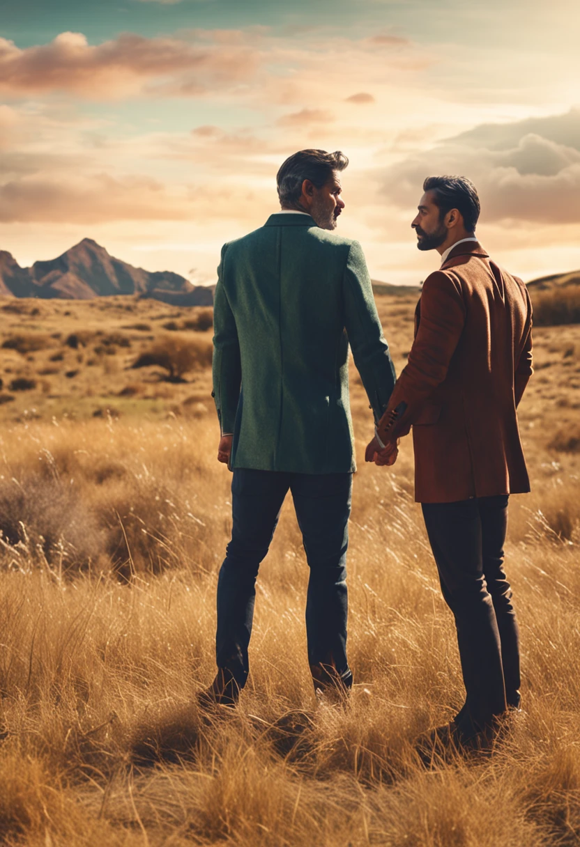 Casal Gay Principe Rei Beijo