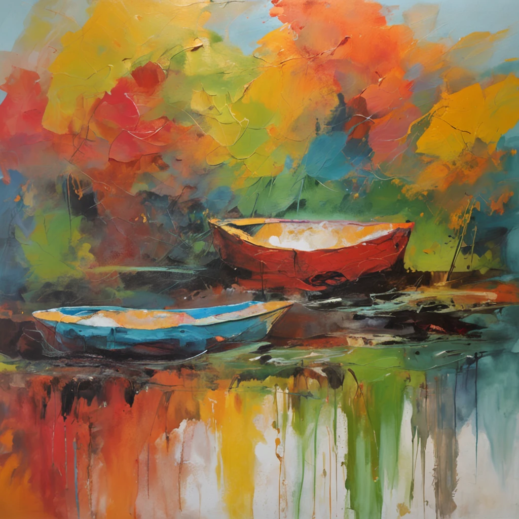 La carpa en el arte Carpa nadando en el estanque mundo marino hermoso en pintura a tinta
