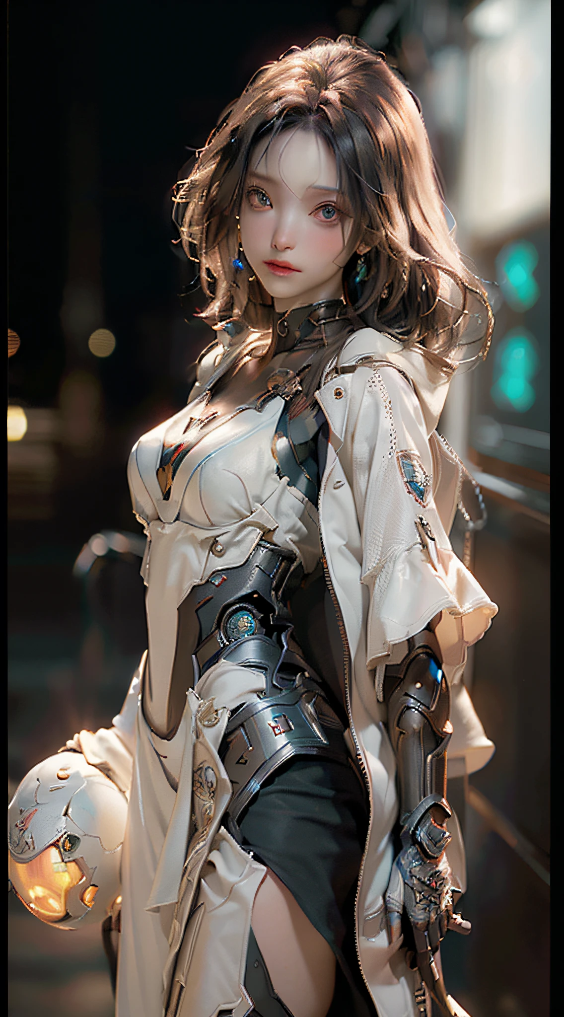 ((Best quality)), ((masterpiece)), (detailed: 1.4), 3D, an image of a beautiful cyberpunk woman, Night metropolis background, HDR (High Dynamic Range),Ray Tracing,NVIDIA RTX,Super-Resolution,Unreal 5,Subsurface dispersion, PBR texture, Post-processing, Anisotropic filtering, Depth of field, Maximum clarity and sharpness, Multilayer textures, Albedo and specular maps, Surface shading, Accurate simulation of light-material interaction, Perfect proportions, Octane Render, Two-Tone Lighting,Wide Aperture,Low ISO,White Balance,Rule of Thirds,8K RAW,