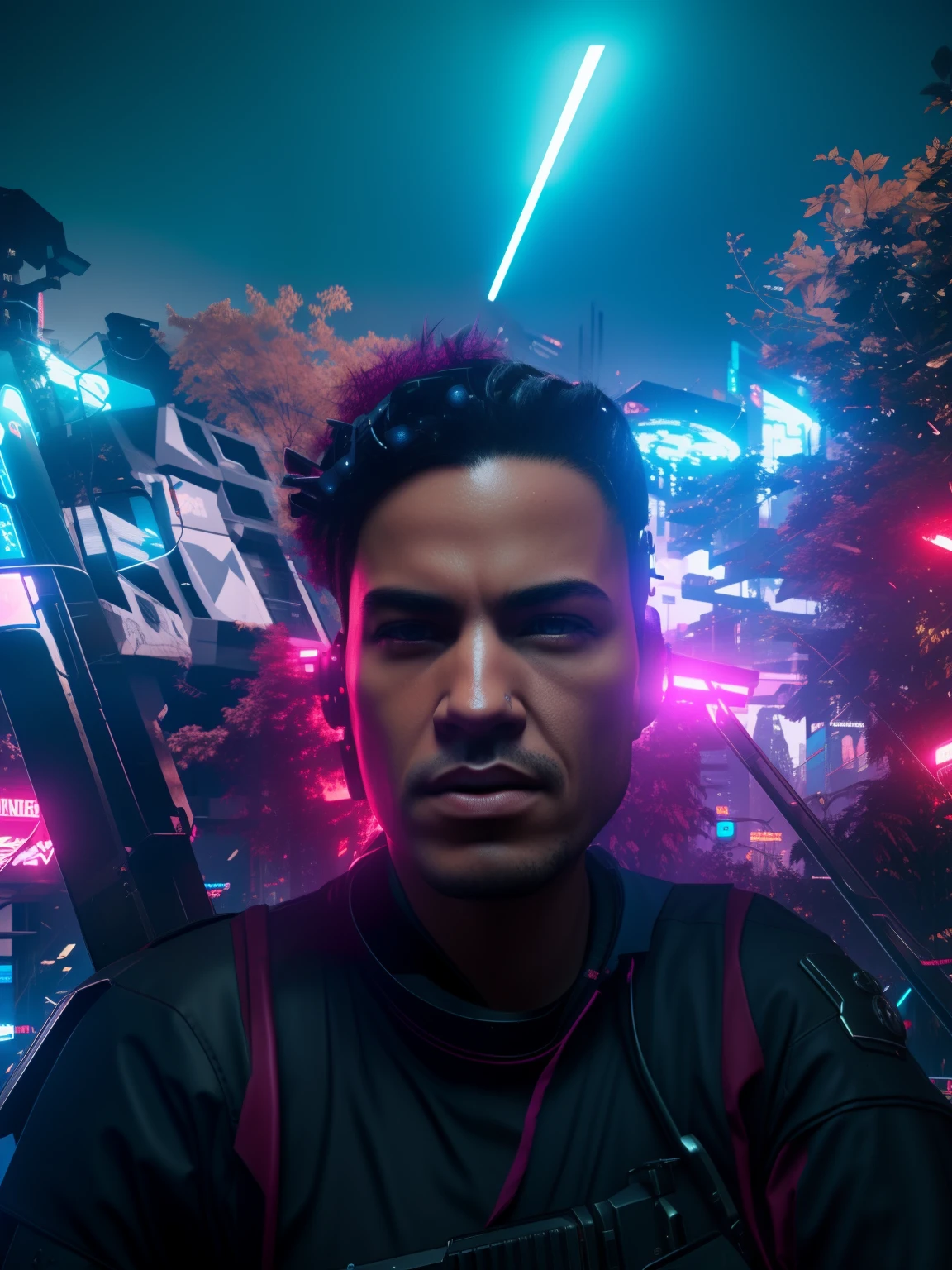 Change cyberpunk realistic 8k,
