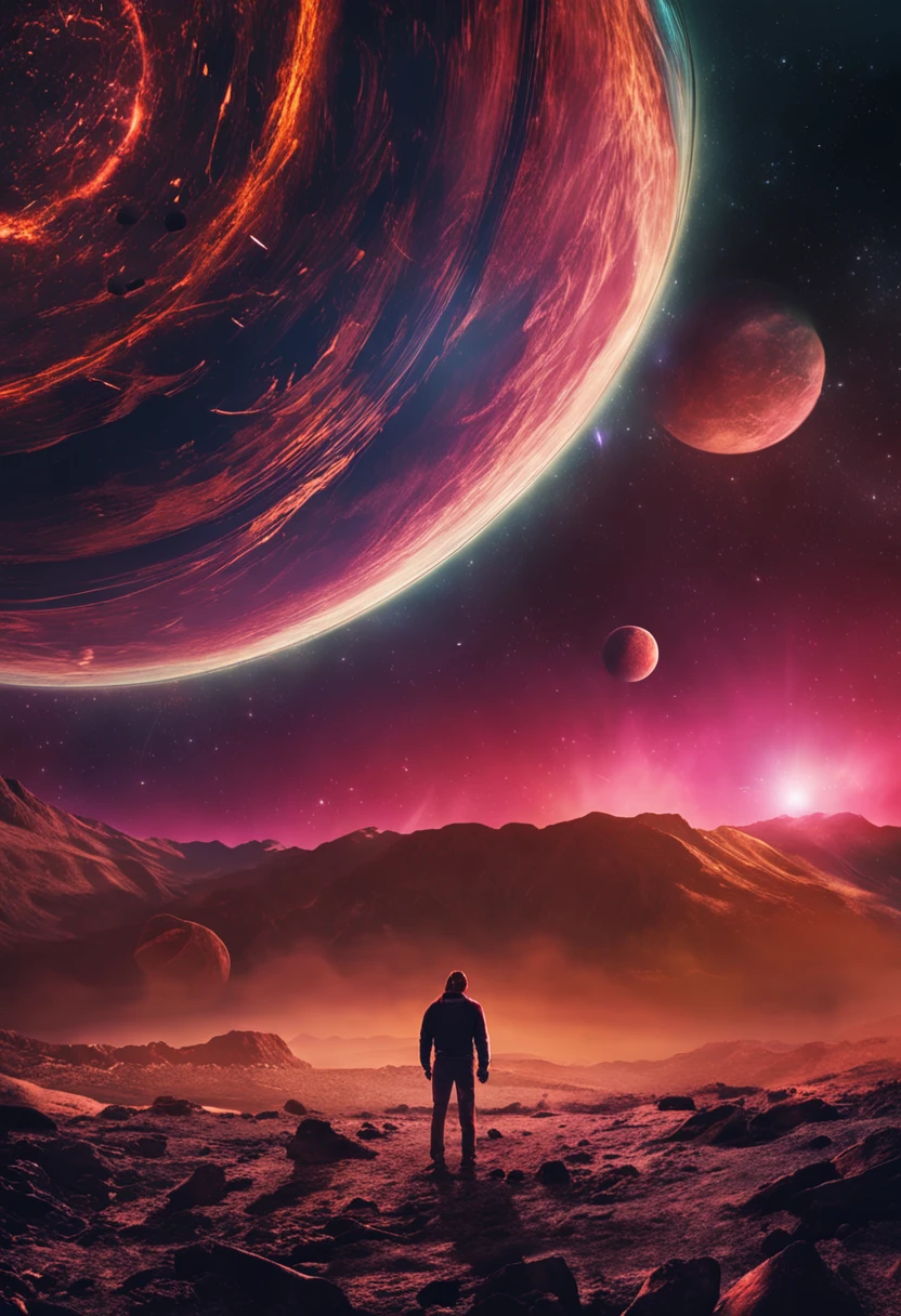 Image of a planet with rings