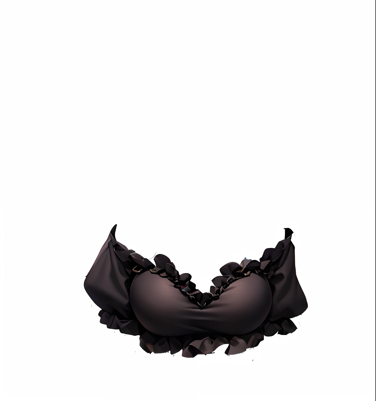 Hay un sujetador negro con un adorno de encaje negro, Black bra, Push-up underwire. intrincado, sujetador de cuero negro, Push-up underwire, Render de octanaje negro, por Aleksander Kotsis, Render 3D de un cuerpo femenino completo, cuerpo negro, bikini negro, tiny black bra, Cuerpo perfecto sombreado realista, by Anna Füssli, anime, fondo blanco