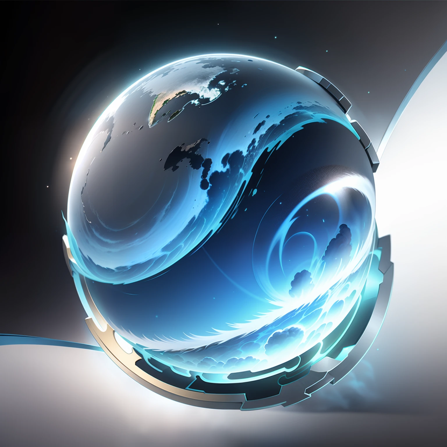 Initially,God created the heavens and the earth
