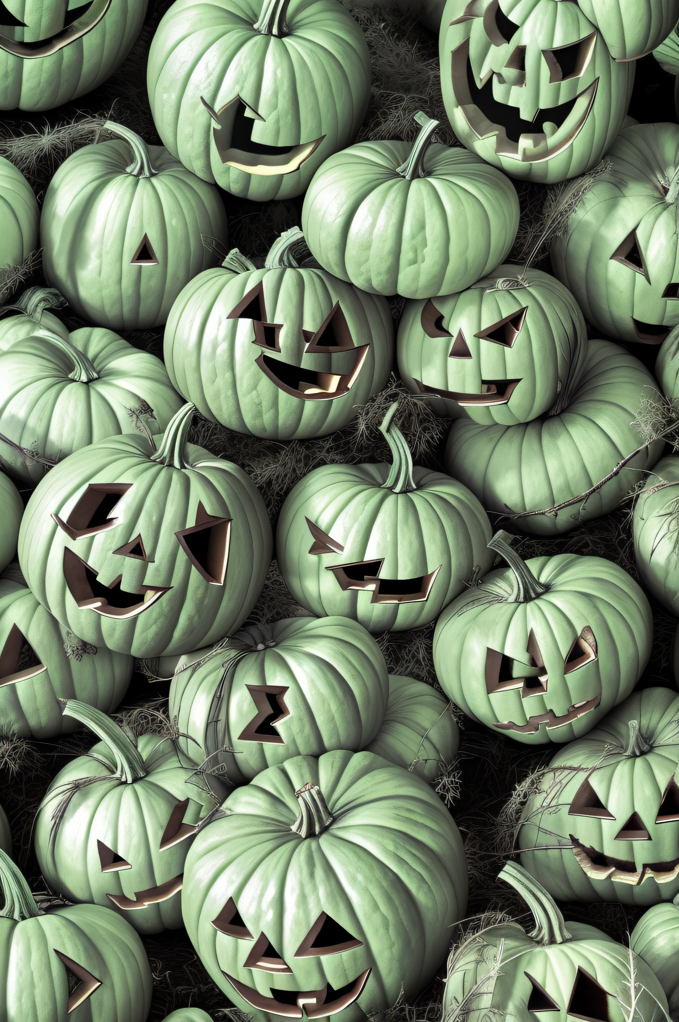 Halloween, Jack-o'-lantern、photos realistic