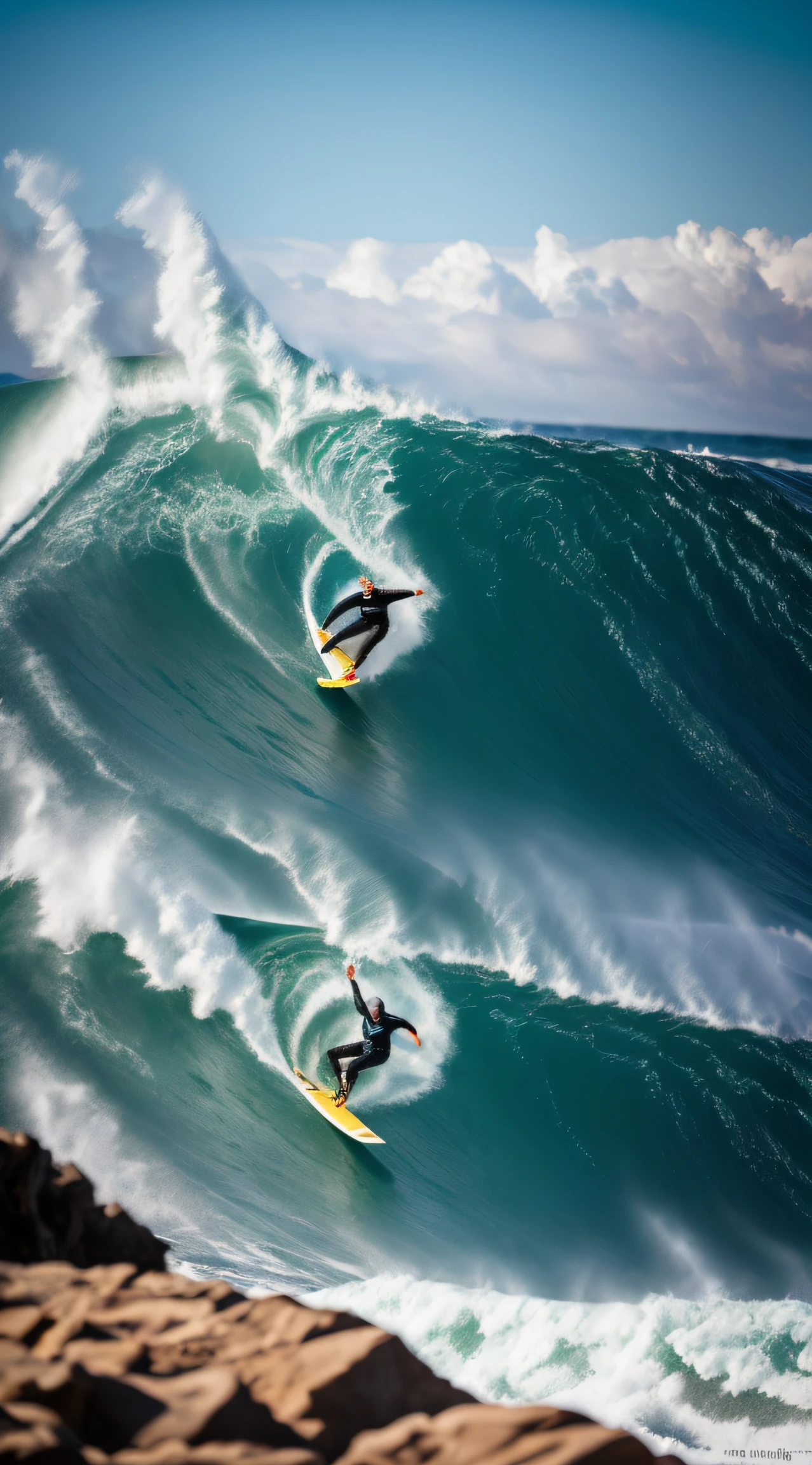 Surfers ride the waves on a surfboard, big wave surfing, surfing, Surf photography, Surf barrel waves, Big wave, Greatwave, riding the wave, tube wave, Big waves, Dangerous waves, Huge waves, stunning waves, shutter inventory, author：Matt Stewart, surfing, exterminate, Breaks, soaring waves, turbulence