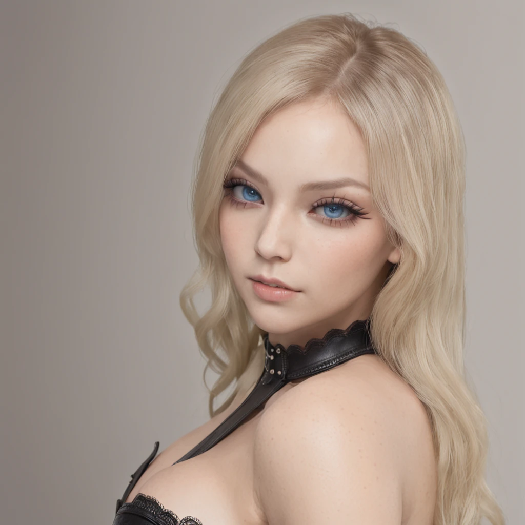 1girl, (Blue Eyes), sexy face, ((Sana Minatozaki)), wide hips, Big Boobs, big ass, (Best Quality, 8k, Masterpiece: 1.3), Clear Focus: 1.2, Perfect Body Beauty : 1.4, Slender Abs: 1.2, Highly detailed face and skin texture, detailed eyes, double eyelids, (long blonde hair), black latex leotard, (shibari whit ropes :1.4), BDSM, bondage, (in a erotic hotel room)