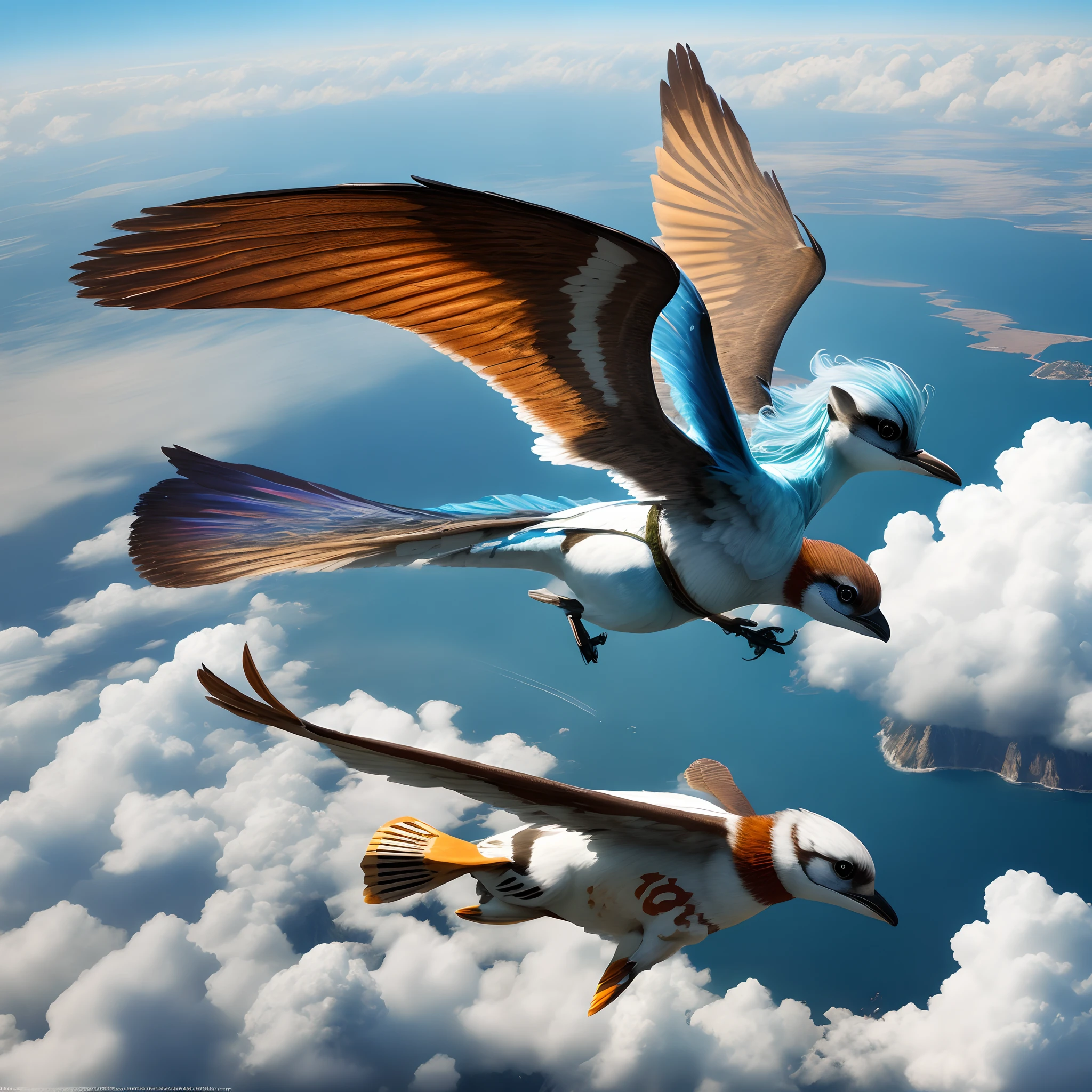 The flying beauty of the Western Regions