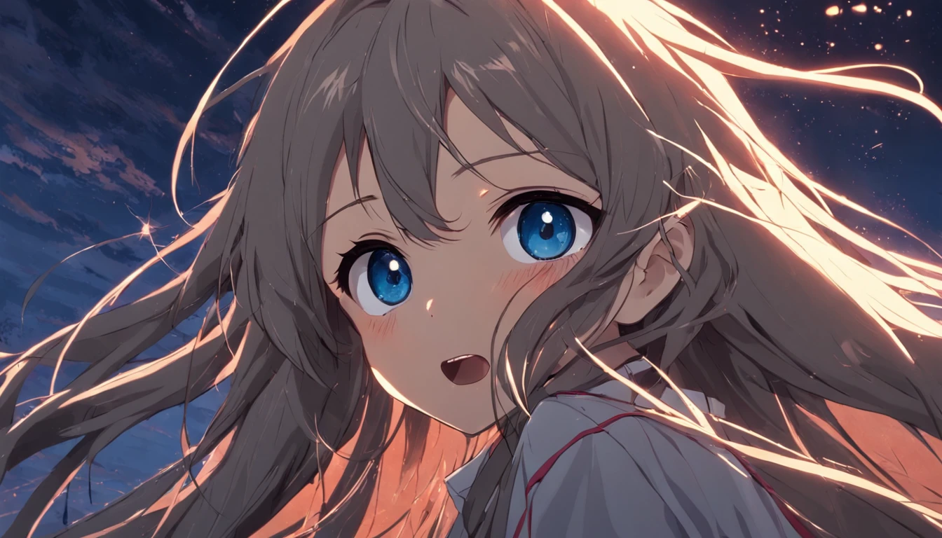 hair messy,Disheveled clothes,Longhaired Beauty
