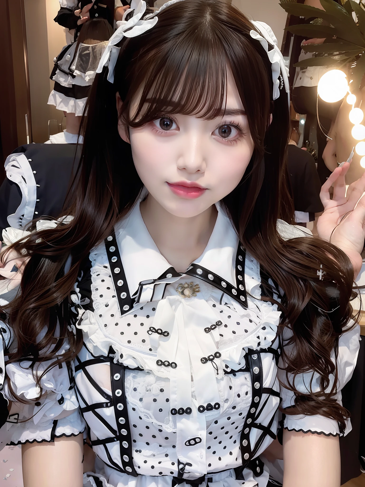 Maid Cafe、huge tit