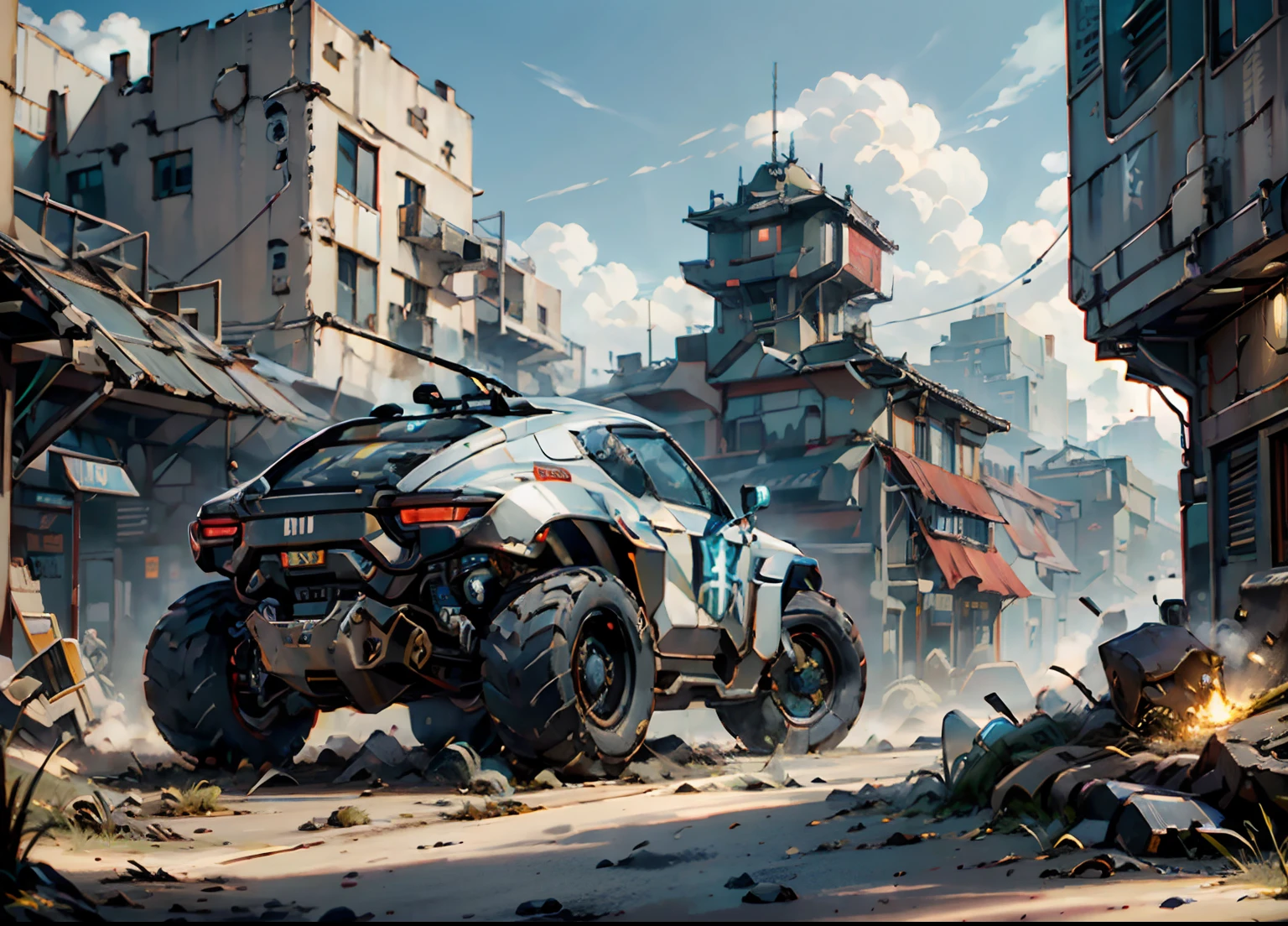 ((((Futuristic military vehicle)))) steampunk bonito. Foto premiada, fotografiagrafia do filme Coveiro
fotografiarrealista, fotografia, obra-prima, realista, Realismo, renderizado, Alto contraste, digital art photographyrealistic trend in Artstation 8k HD high definition detailed realistic, detalhado, textura da pele, hiper detalhado, armadura, melhor qualidade, ultra alto nada, (fotografiarrealista: 1.4),, alta resolução, detalhado, fotografia crua, sharp re, by Lee Jeffries Nikon D850 film Stock Photography 4 Kodak Portra 400 camera F1.6 Lens Rich Colors Hyper Realistic Texture Dramatic Lighting UnrealEngine trend in ArtStation Cinestill 800 (arquitetura HR GIGER) grandes rhodes MYR. WestWorld
Mad Daredevil's Lab
In the Warhammer universe
(science fiction train cyberpunk classic cool locomotive)
(Forza Libré:1.3)