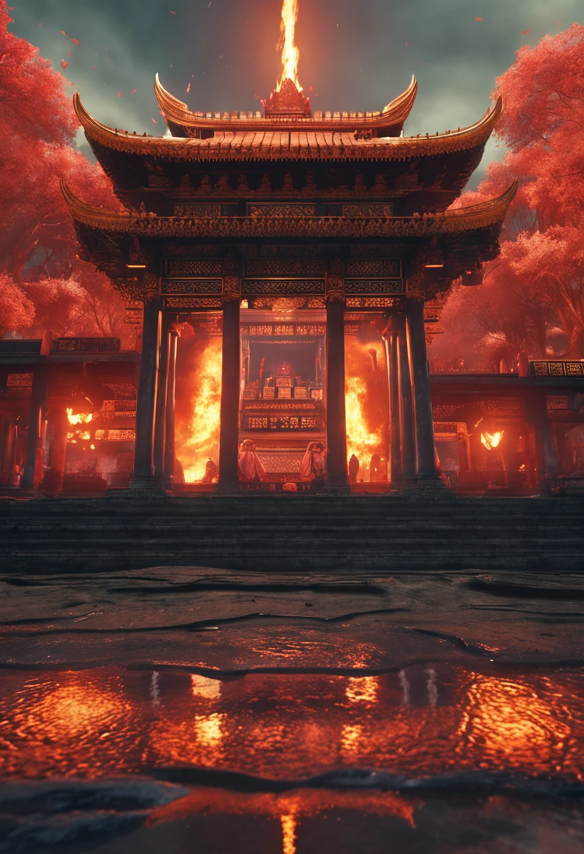 Burning Temple