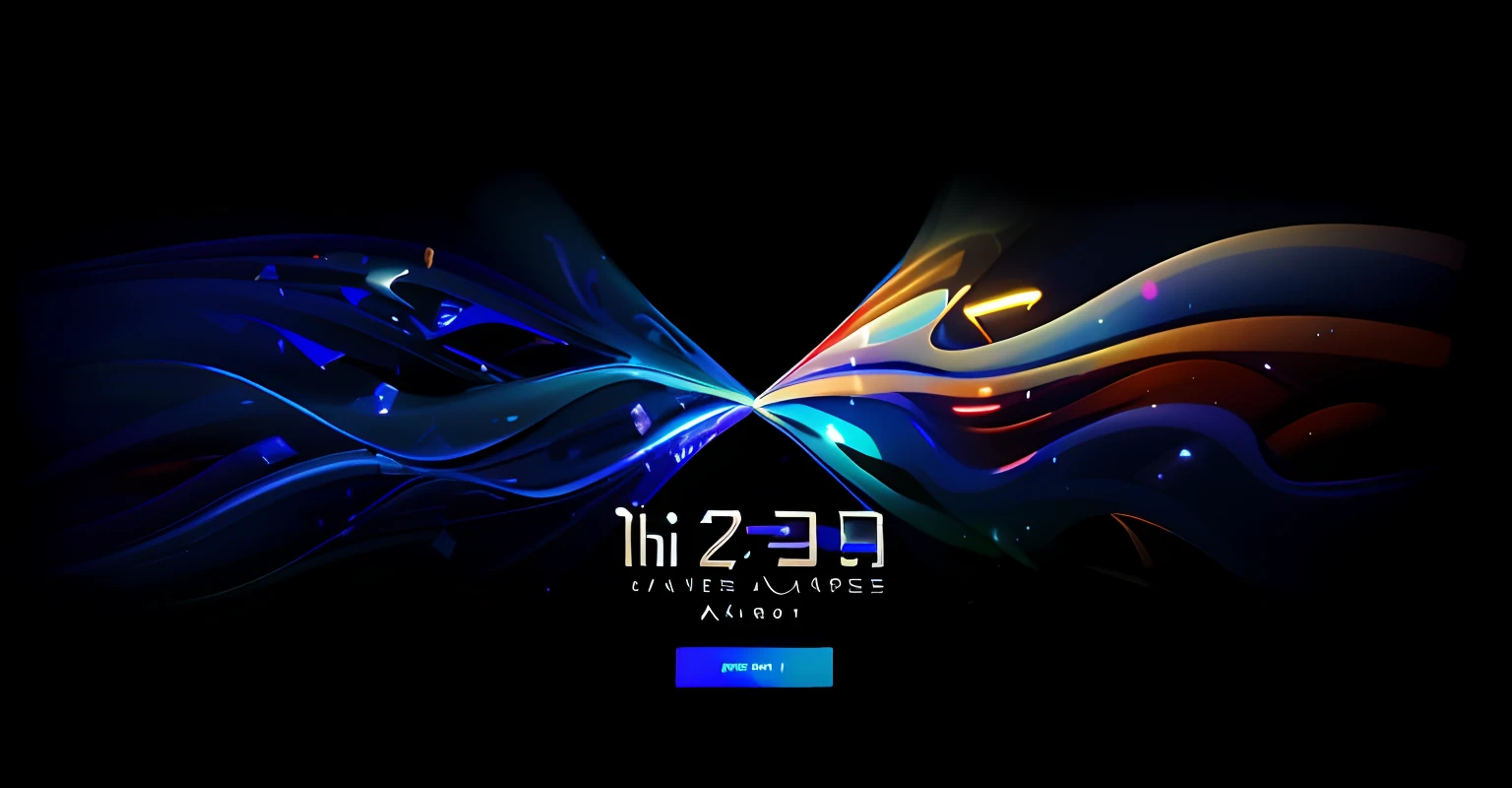 Blue-violet tones，Line light，Automotive elements，sense of science and technology