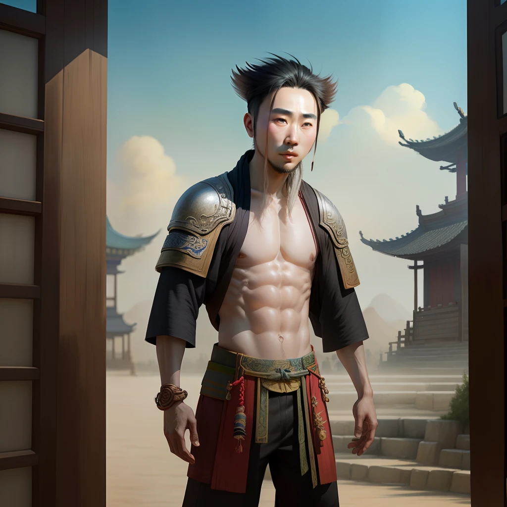 Qingxiu Naked man