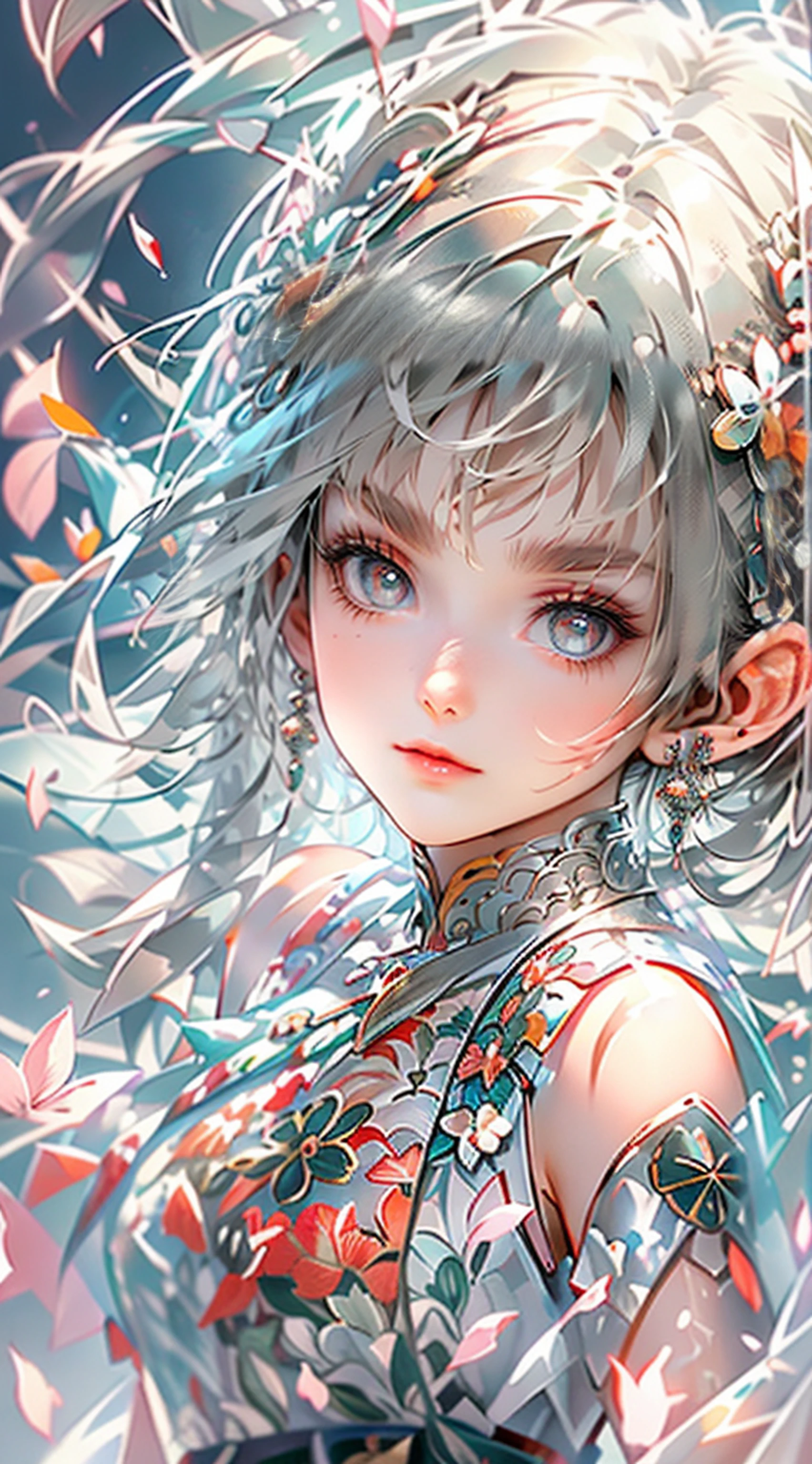 beauitful face, greene eyes