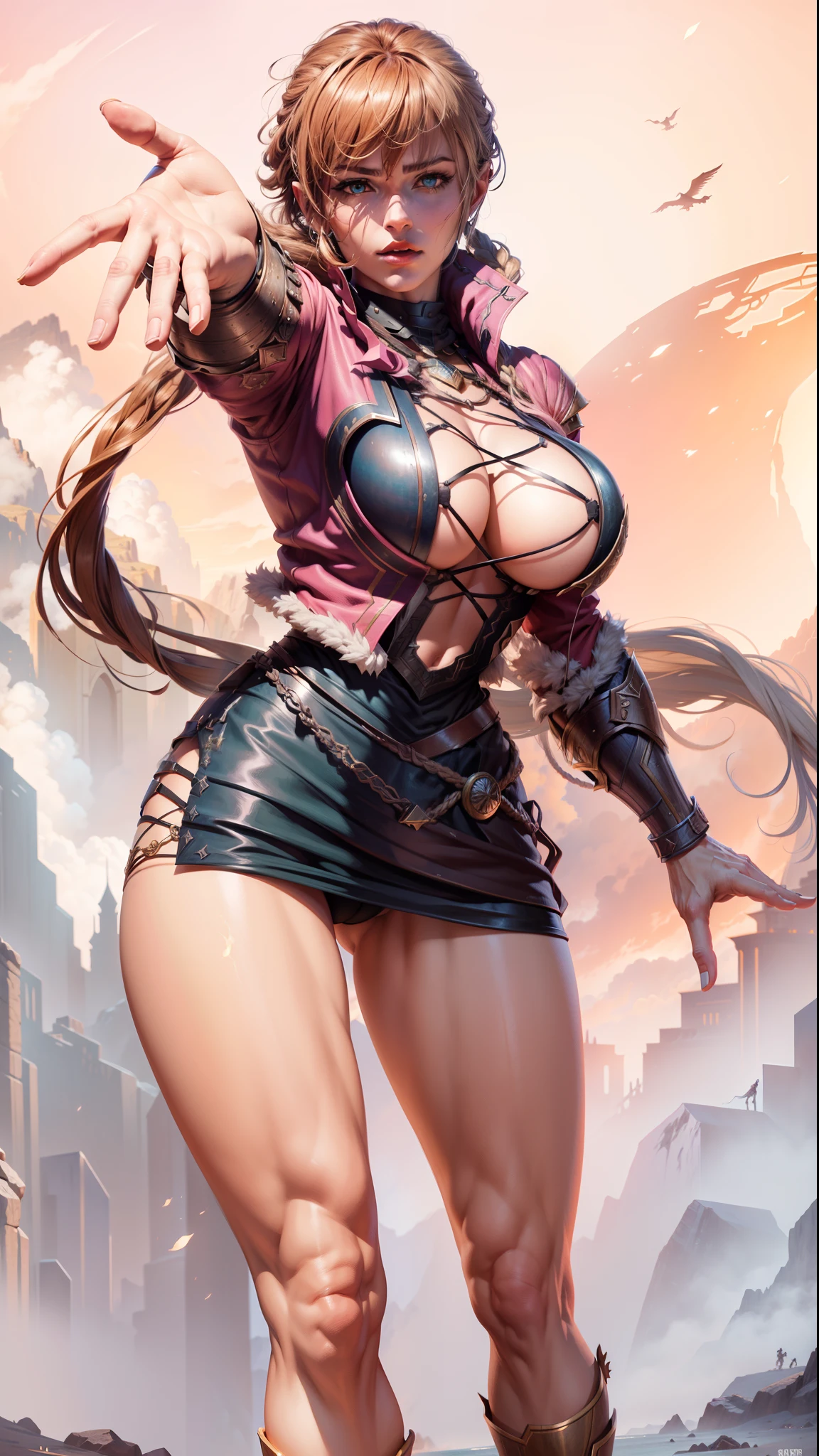 Asgard,valkyrie,Senhora Cavaleiro,Anatomia correta,epic fantasy digital art,tmasterpiece,8k,high-definition resolution,desenho detalhado,Qulidade Superior,, Epic composition,
