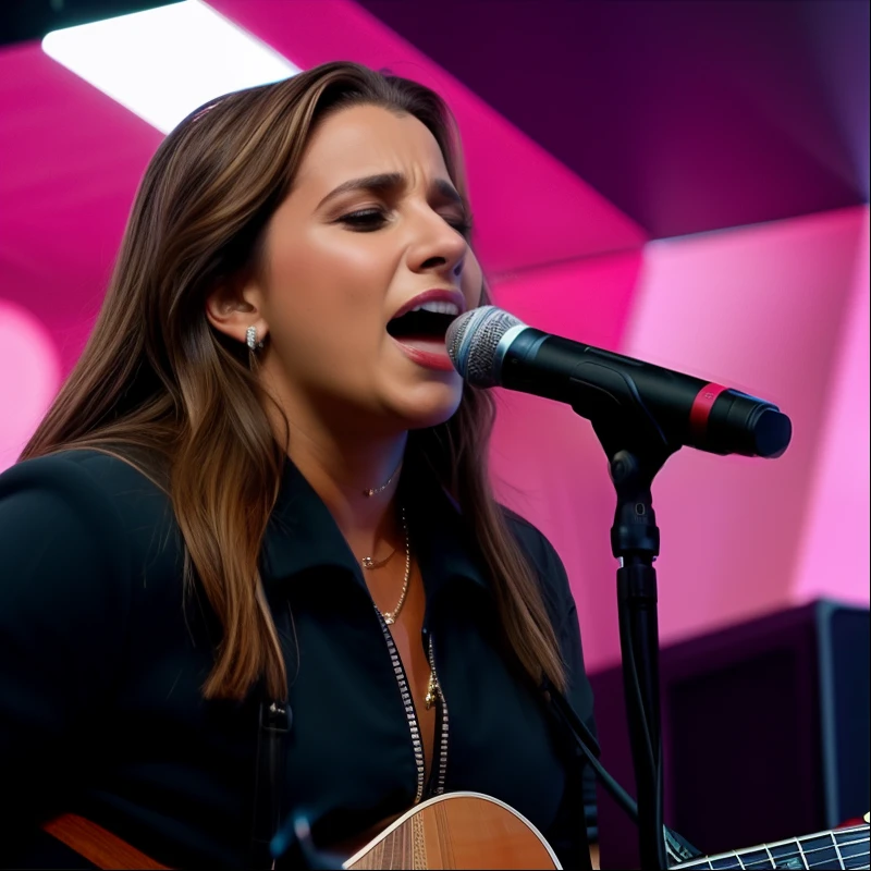 Uma cantando 8K