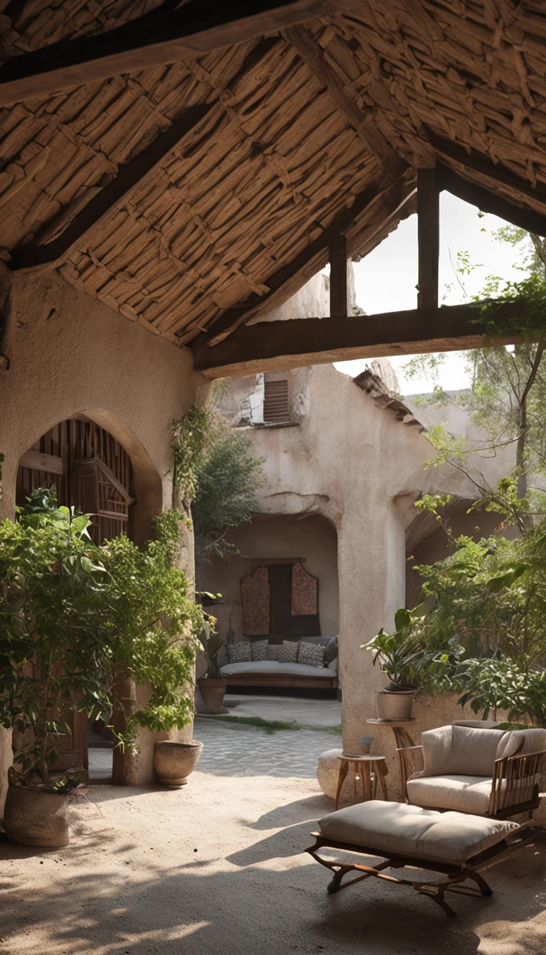 This dilapidated mud house in the countryside has been transformed into a private courtyard in the countryside, which is a work of art created by the owner。Every corner of the courtyard shows the owner's love and cherishing of nature。From ruins and loneliness to beauty and life，This renovated courtyard became a secluded world，Let people feel the beauty and tranquility of nature。Over here，People can enjoy nature's gifts，Relax，Feel the beauty and satisfaction of rural life。