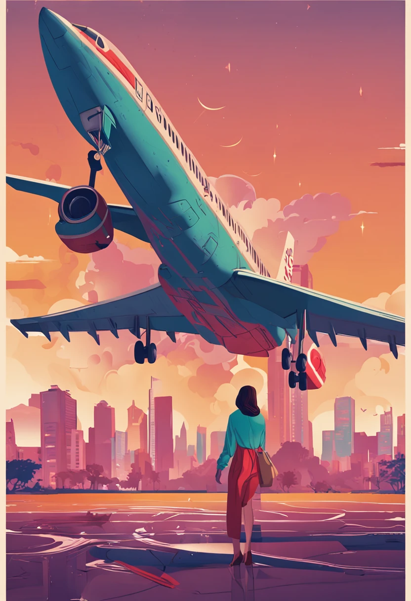 Boeing757,Two-dimensional girl