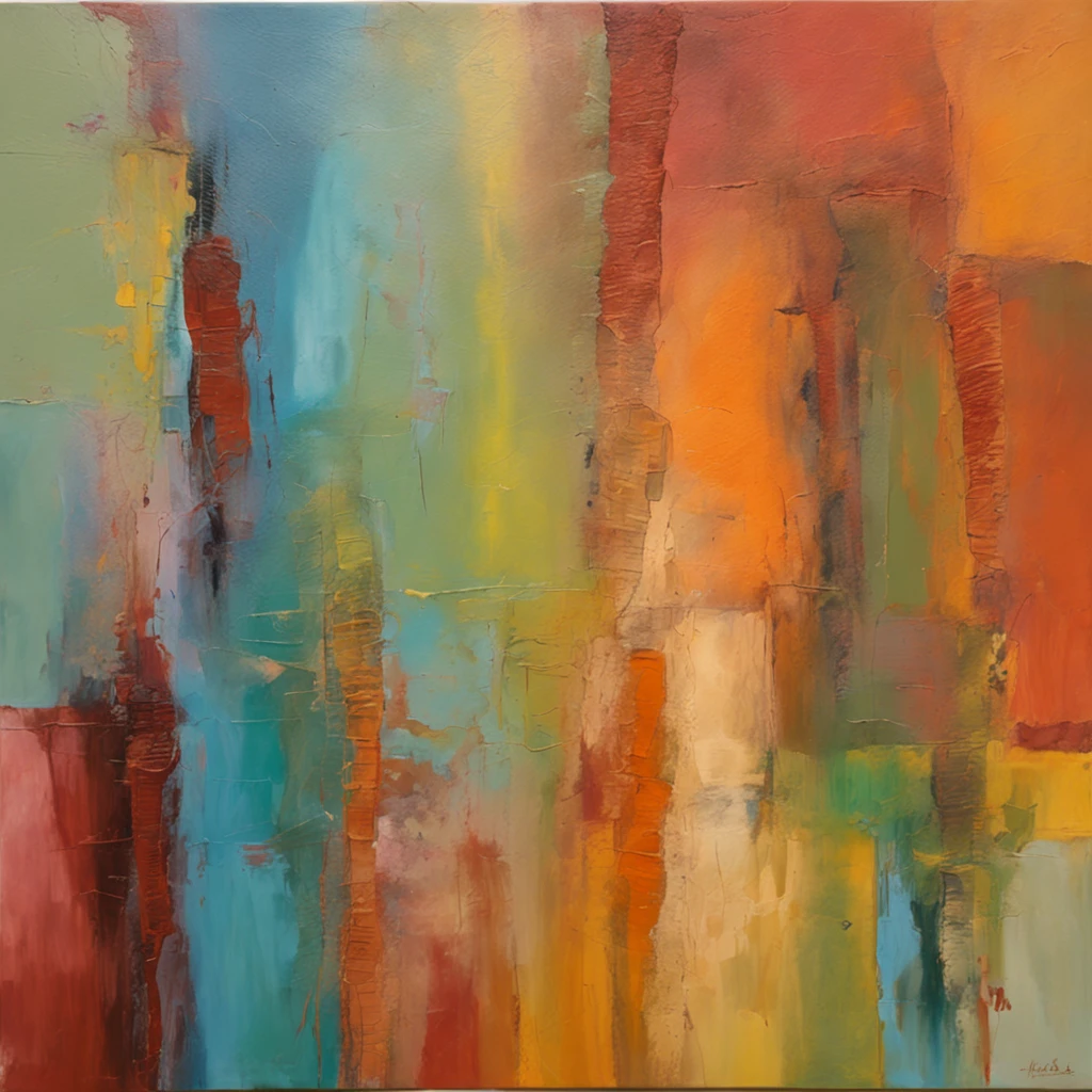 obra prima, There is a candle and books on a table in a dark room, cores teal e laranja
