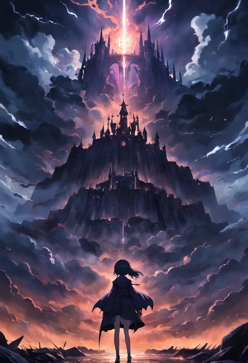 As night fell，Dark clouds cover the sky，The Dark Fortress stands in the middle of nowhere，The heart of the Kingdom of Nightshade，The walls are tall and heavy，Demonstrate ruthlessness and unbreakability。
