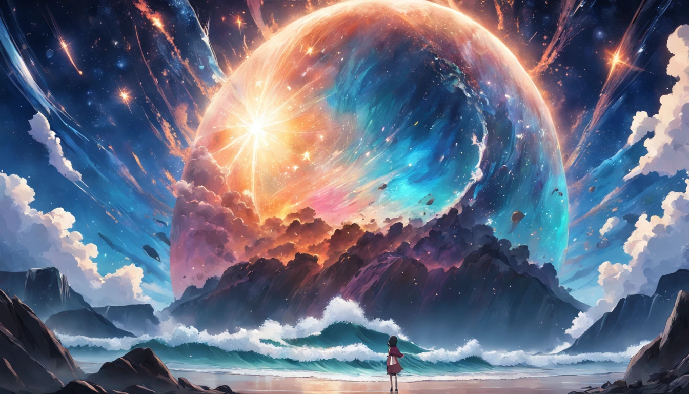 Cosmic Star Sea,Brilliant to the extreme,8k,4k,tmasterpiece