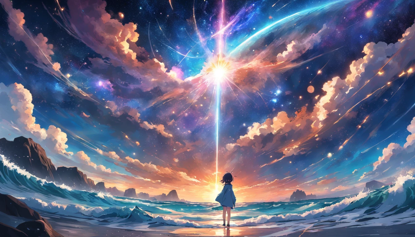 Cosmic Star Sea，Brilliant to the extreme，8k,4k,tmasterpiece