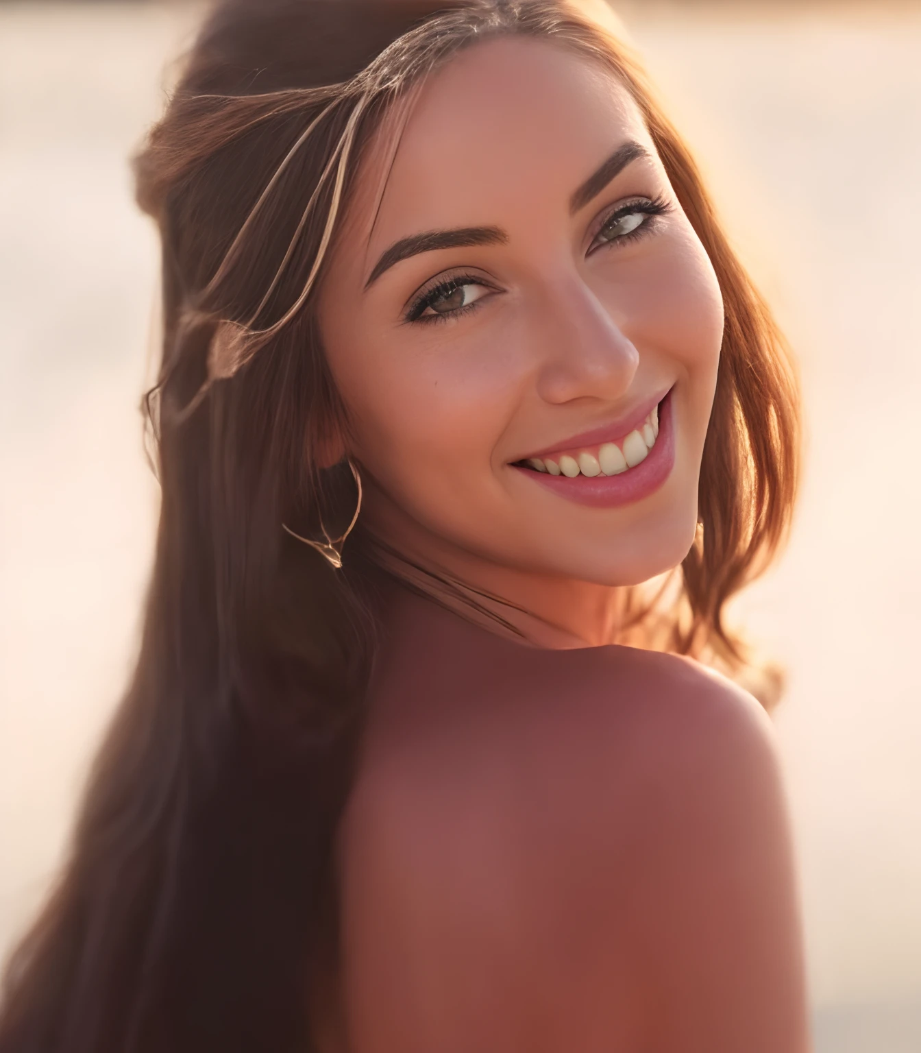 A closeup of a woman with long hair wearing a hat, bonito e sorridente, curtido ameera al taweel, mulher mexicana bronzeada bonita, foto de uma mulher bonita, Violeta Myers, deusa bonita, Mulher mexicana bonita, Mulher judia bonita, mulher linda, linda mulher bonita, Marischa Becker, Woman with braided brown hair, cinematic goddess close shot