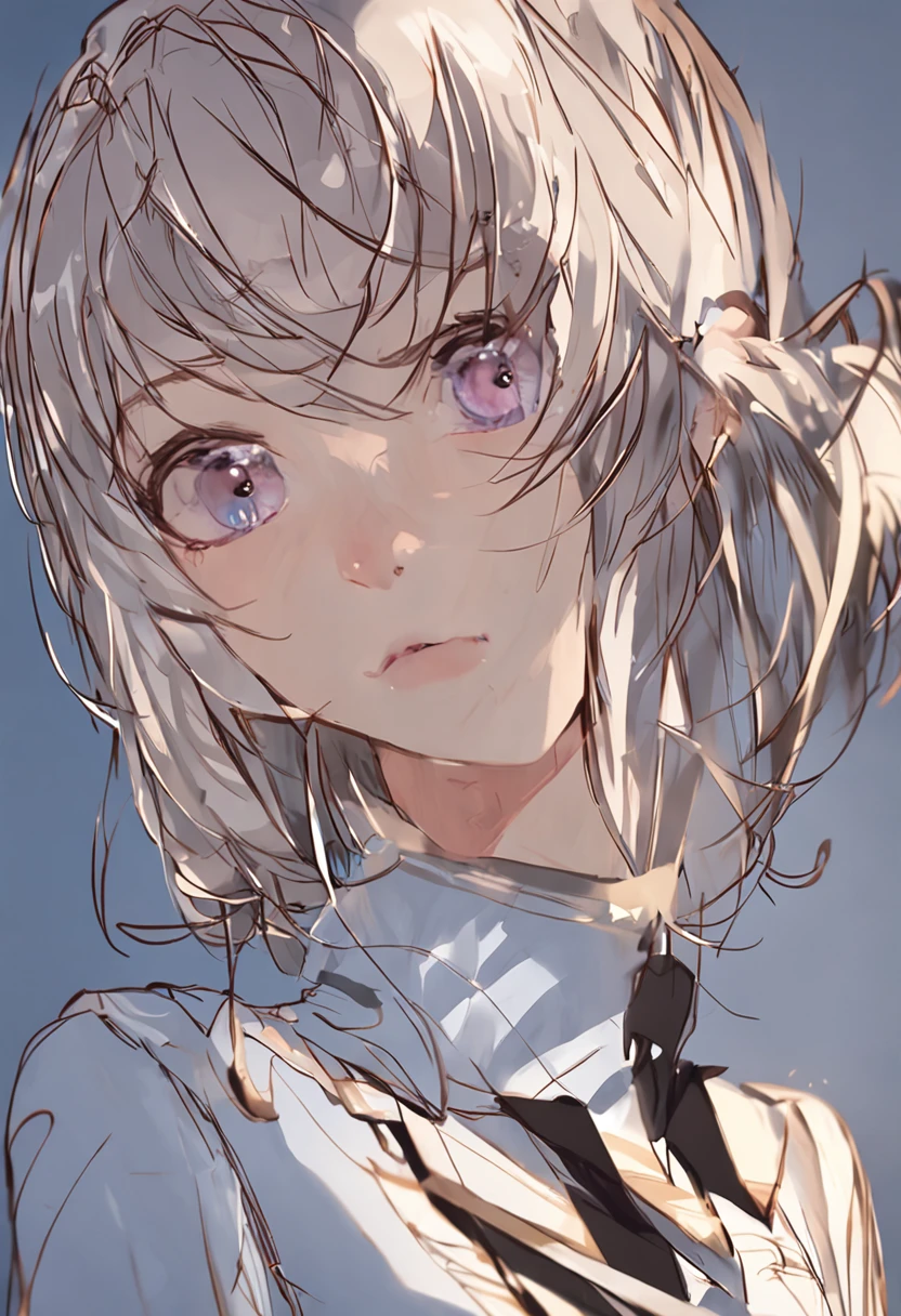 femele,Single Eyelids,short detailed hair