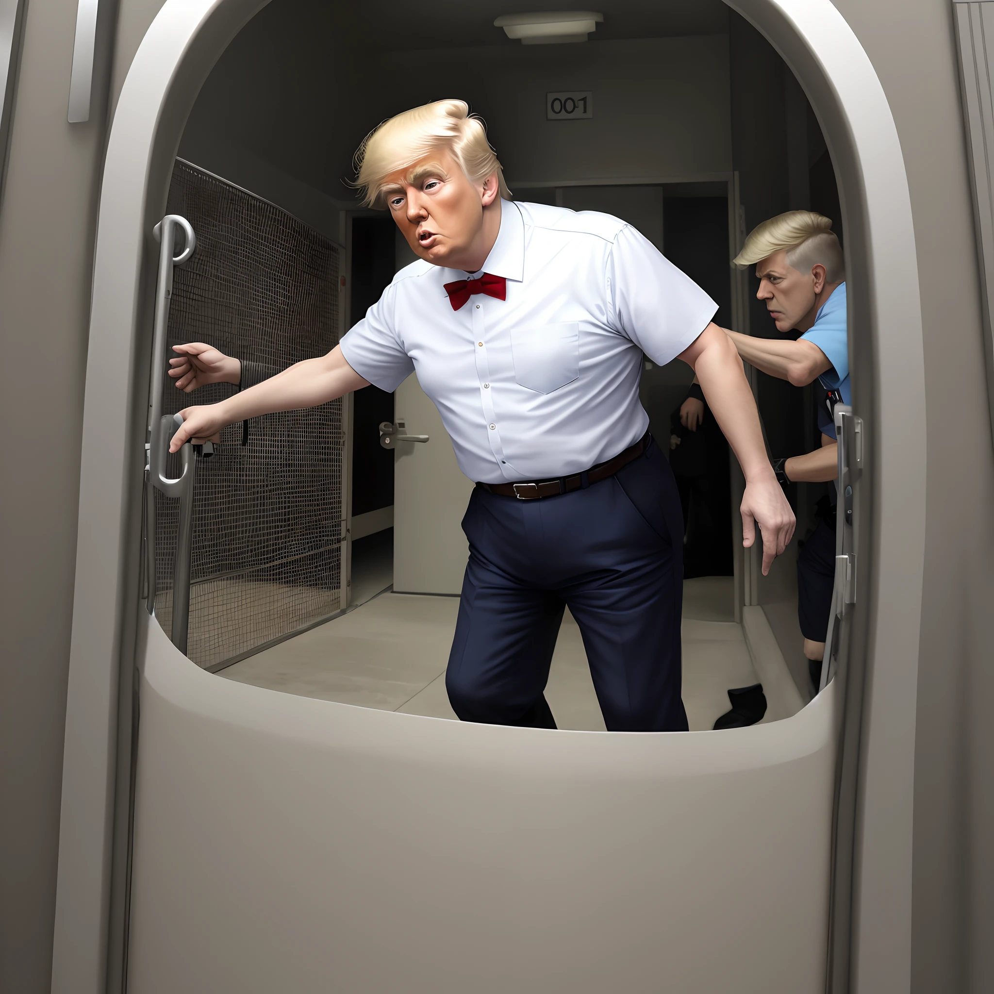 Trump is in jail