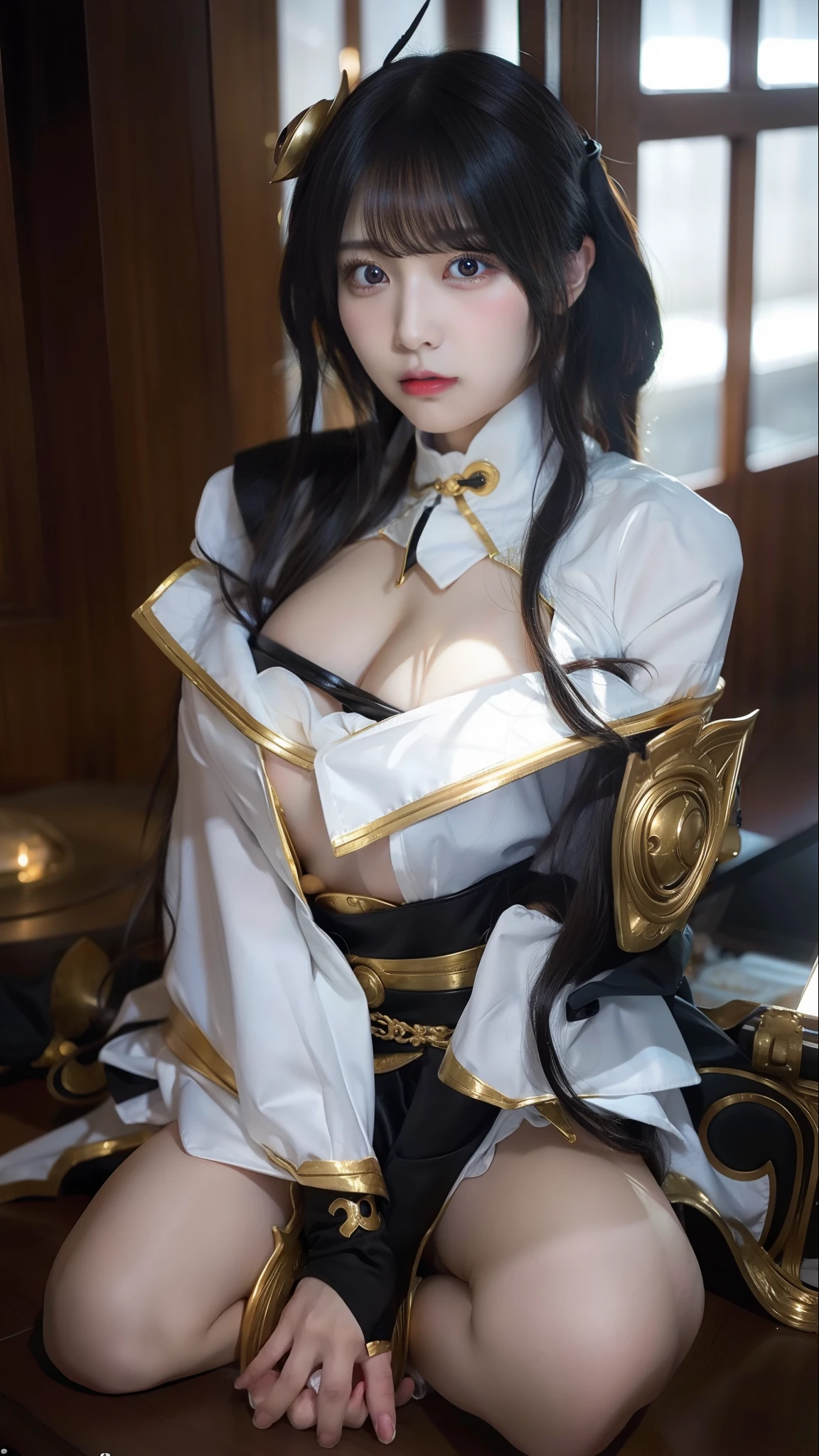 the original god、Cosplay、huge tit