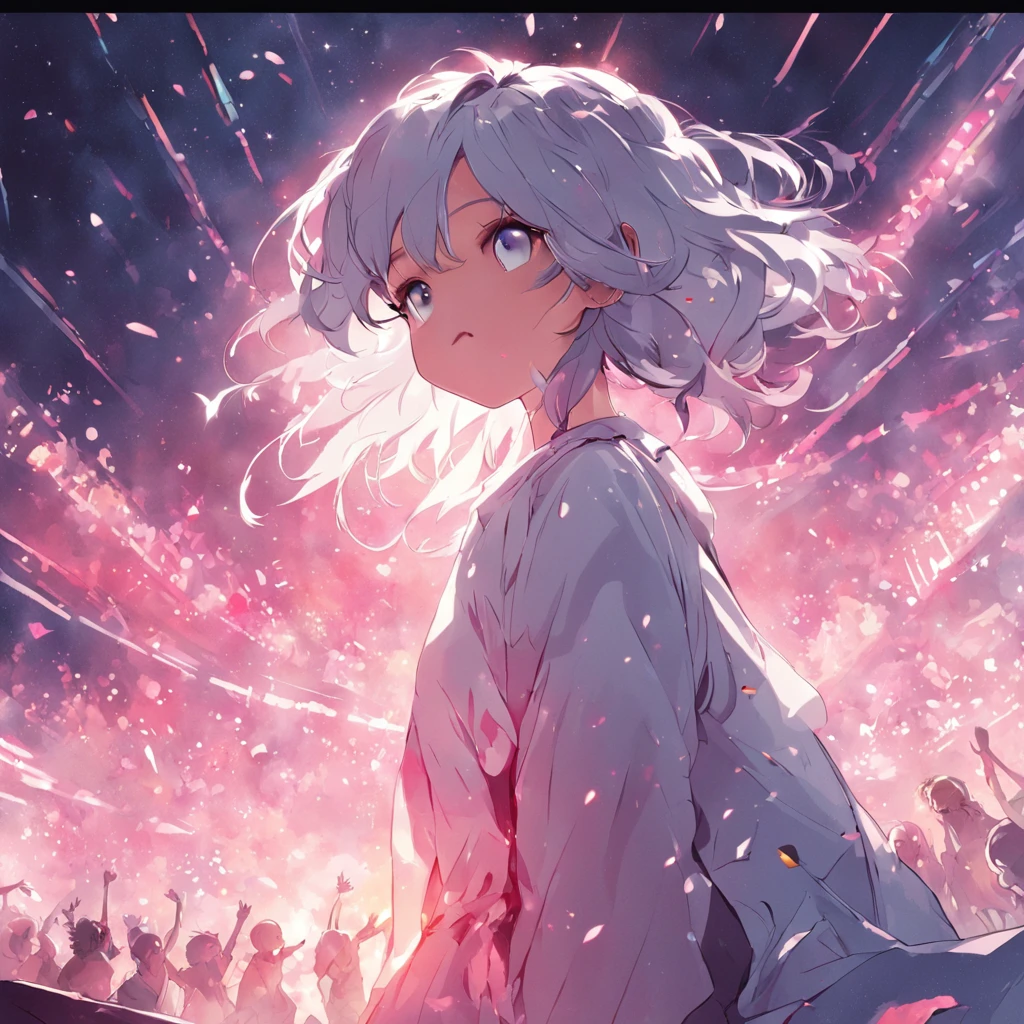 (White background:1.4),(charact:Familiarize yourself with approved playlists),(illustratio:1.3),( reasonable design, Best quality, Very detailed, Masterpiece, movie light effect, 4K ,Concert),Song cards,poster for,(No characters),(lanbai)