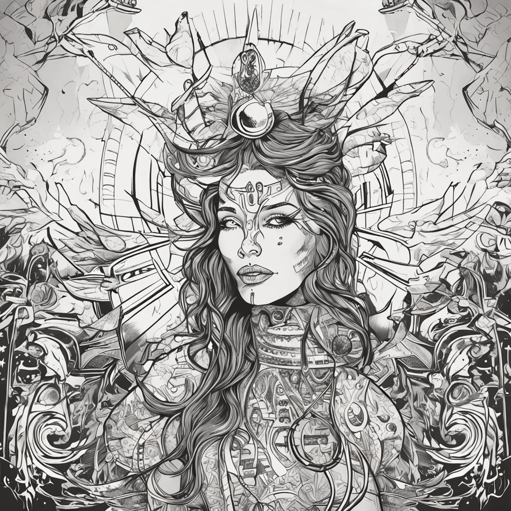 Bold graphic illustration, Tatuajes de constelaciones brillantes, DarkFantasy, Prendas de guerreros, luces oscuras, pesadilla, Noche estrellada, Arte de salpicaduras, Foto, 8k, shooting with Canon 1DX camera, 50 mm f/2.8 lentes, .RAW, dark angel, Ropa modesta, Armadura masculina, Brillantes tatuajes de constelaciones en su piel y cara, Mortal, completamente vestido, small fangs, Long, wavy black hair in a messy bun, Capa oscura en, tatuajes brillantes, Constelaciones, fierce expression, Colmillos, completamente vestido, de reina, guerrero, Bokeh