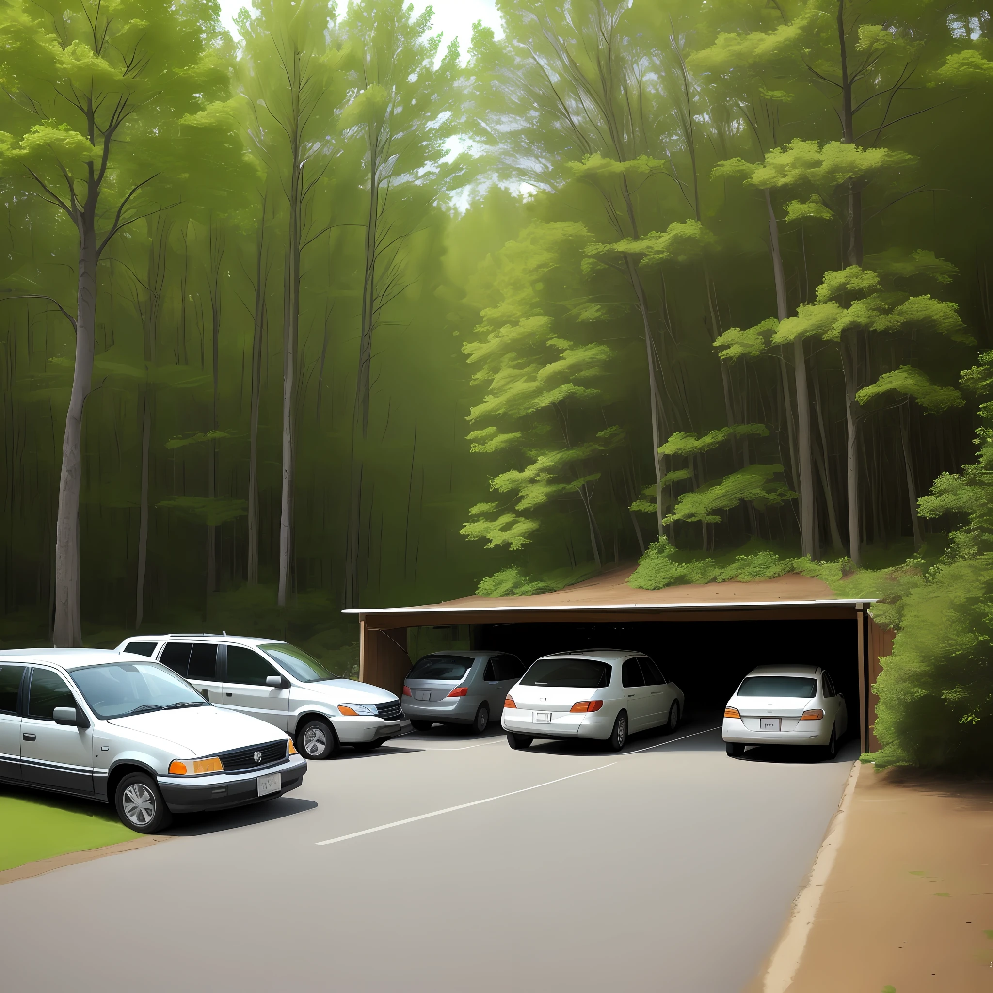 Parking to make love to Maple Forest late