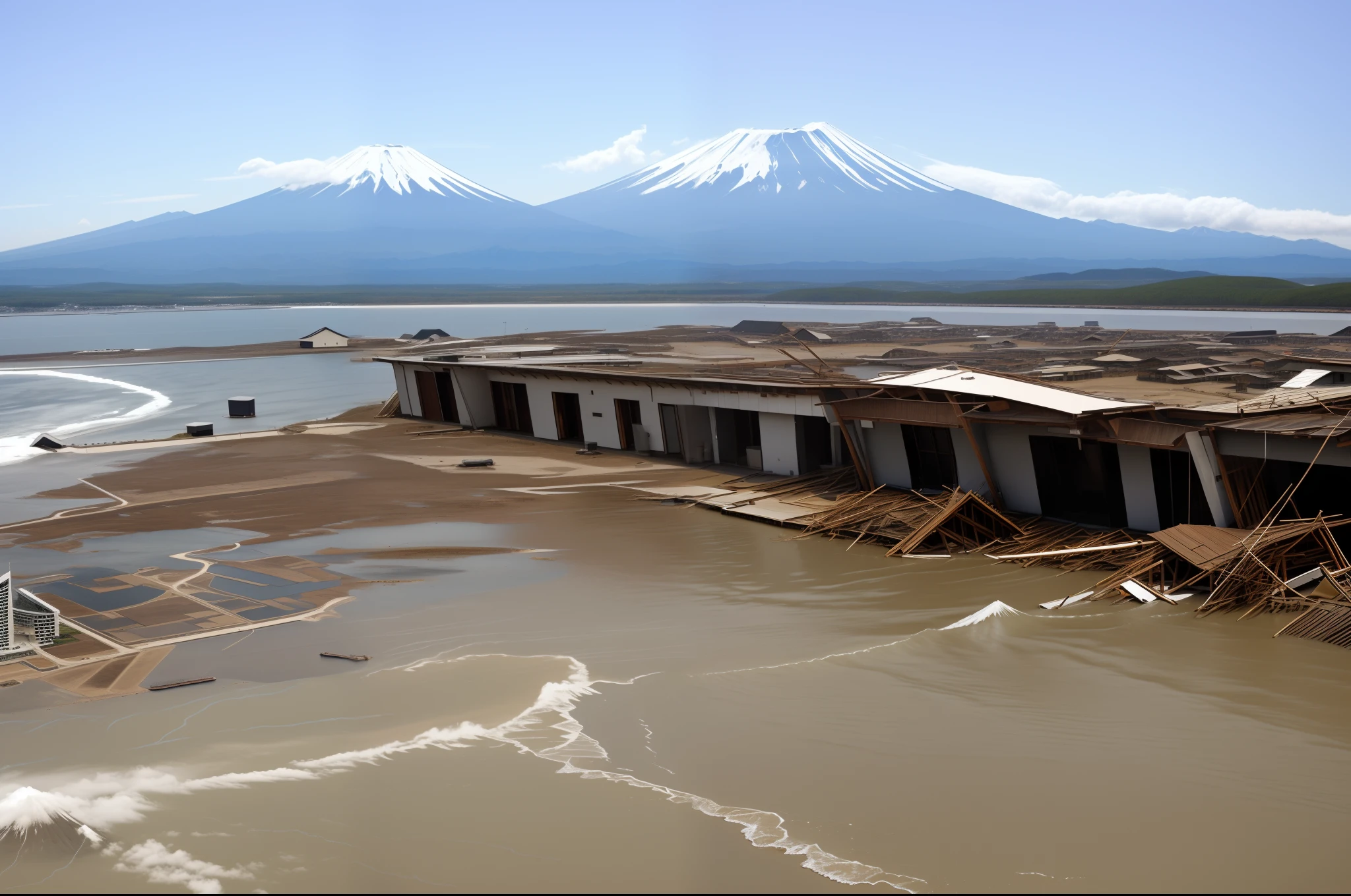 A Mt. Fuji,lone