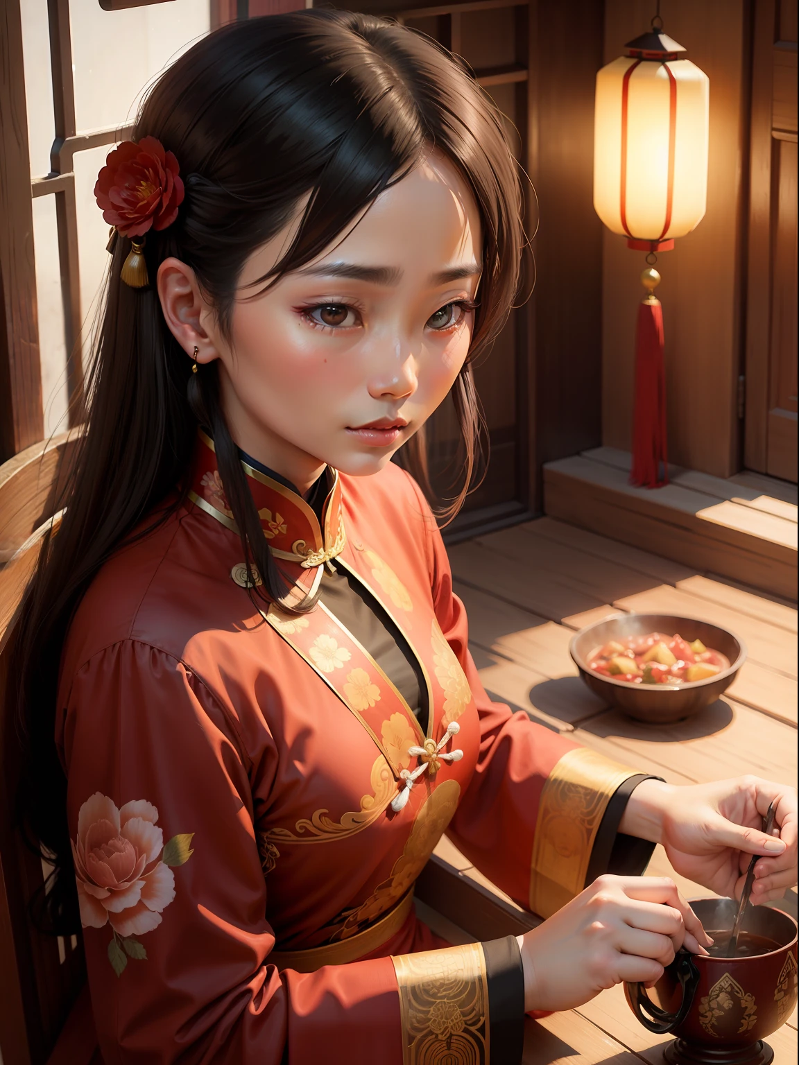 woman, China, ancient, traditional