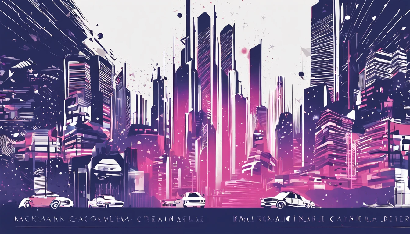 Design a background for a concert,It comes in blue and white,The base color is white,Elements include the starry sky,cyber punk style,Leave a large white space in the center of the image,Simple illustration