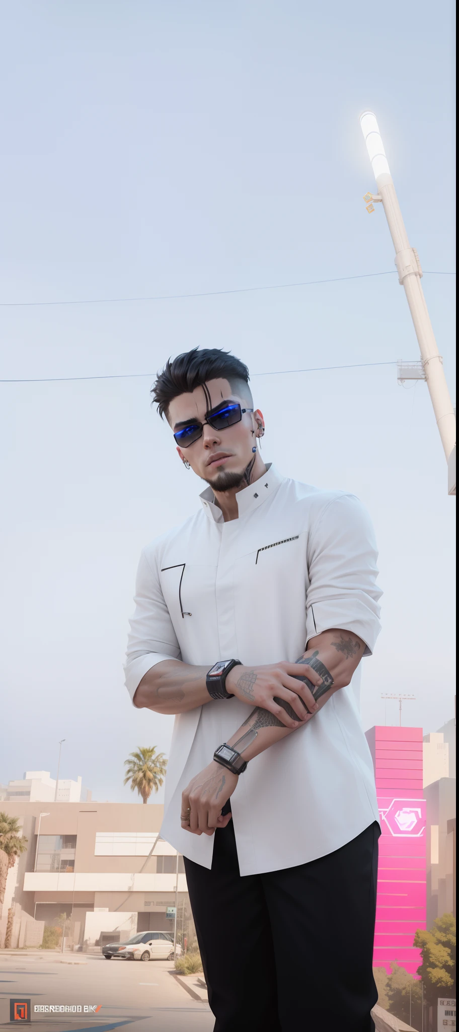 Change background Cyberpunk handsome boy , realistic face,8K, ultra realistic