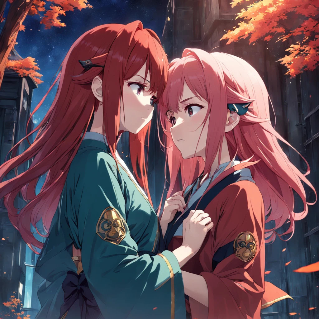 Saga of twins with red hair