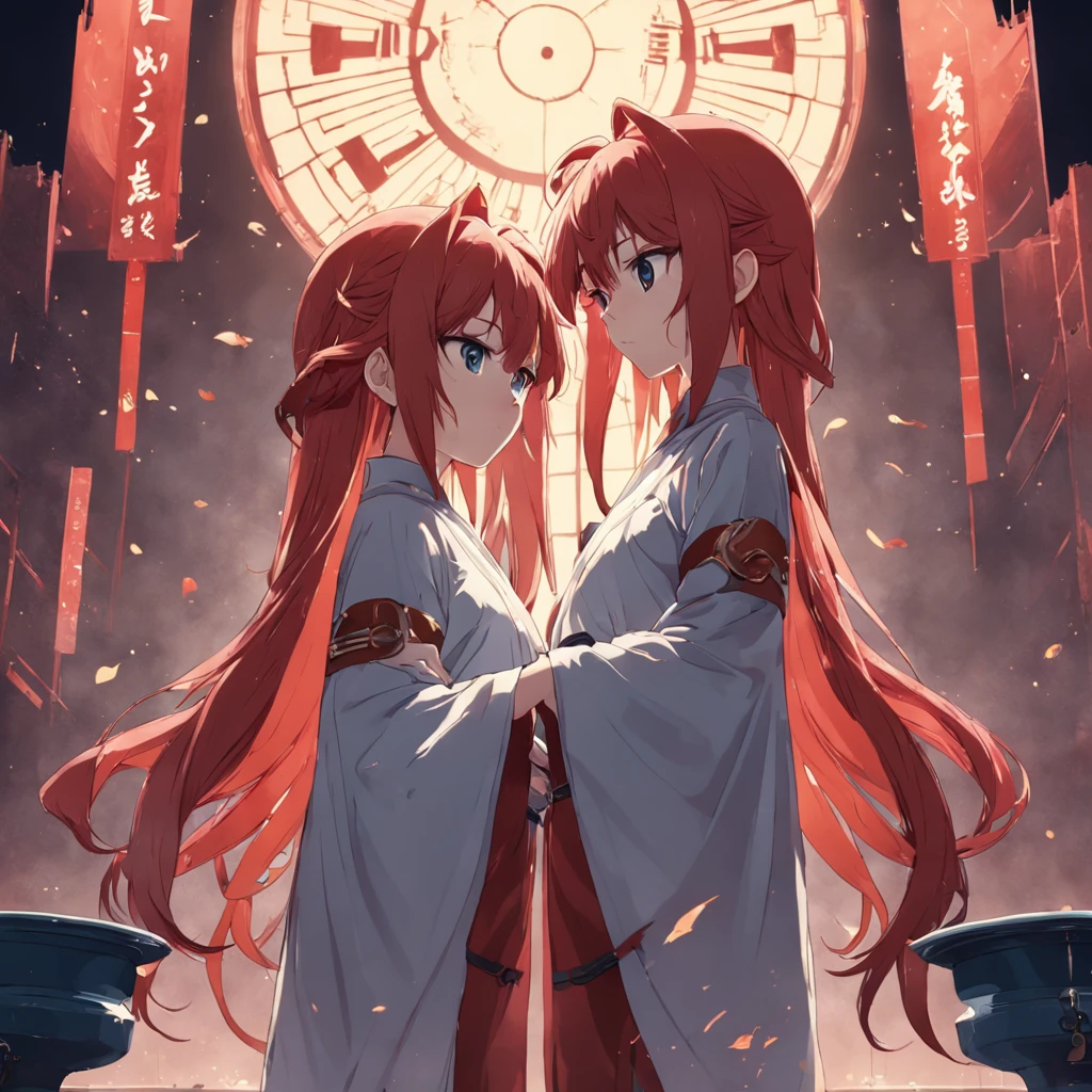 Saga of twins with red hair