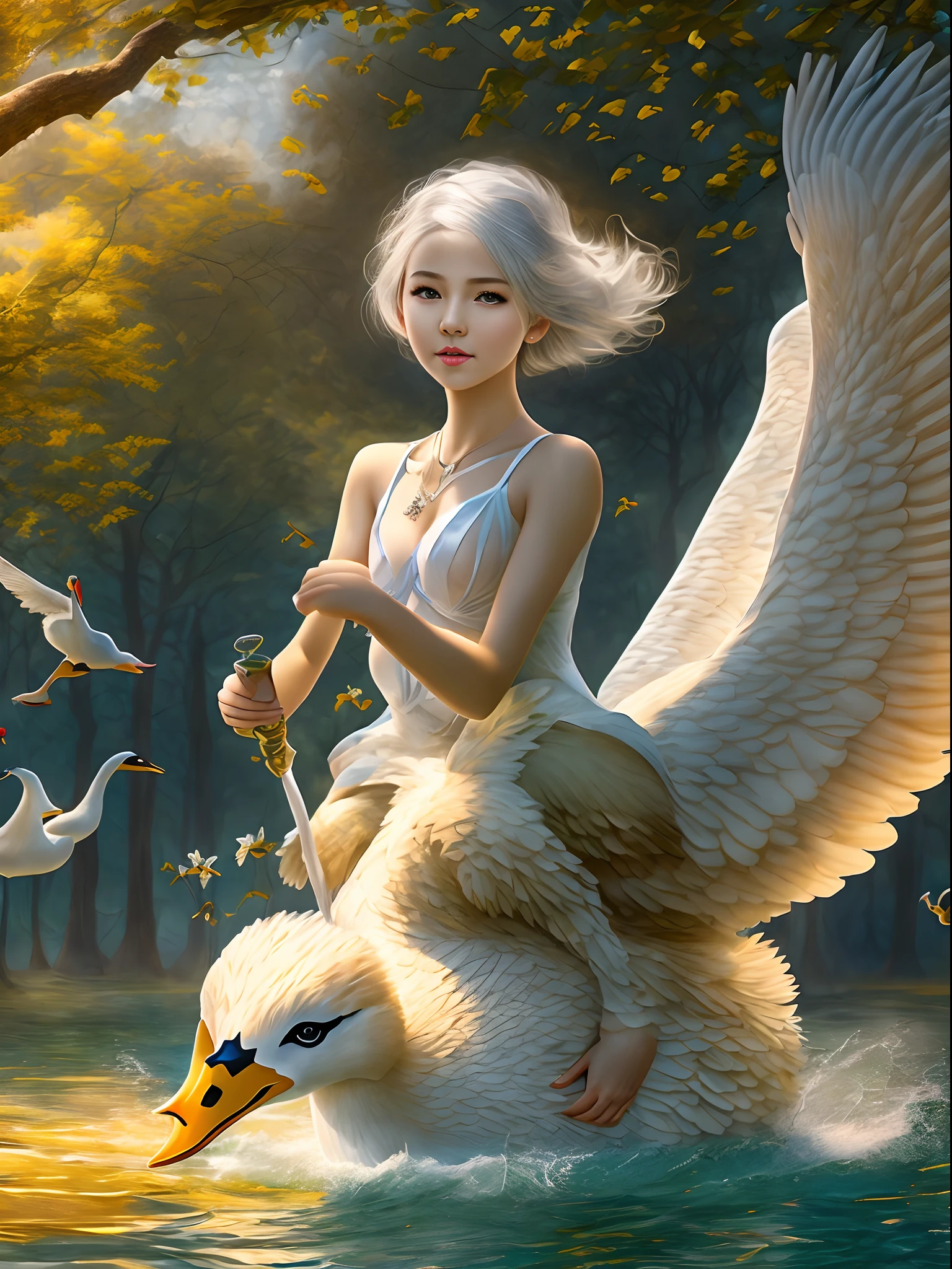 giant white wing